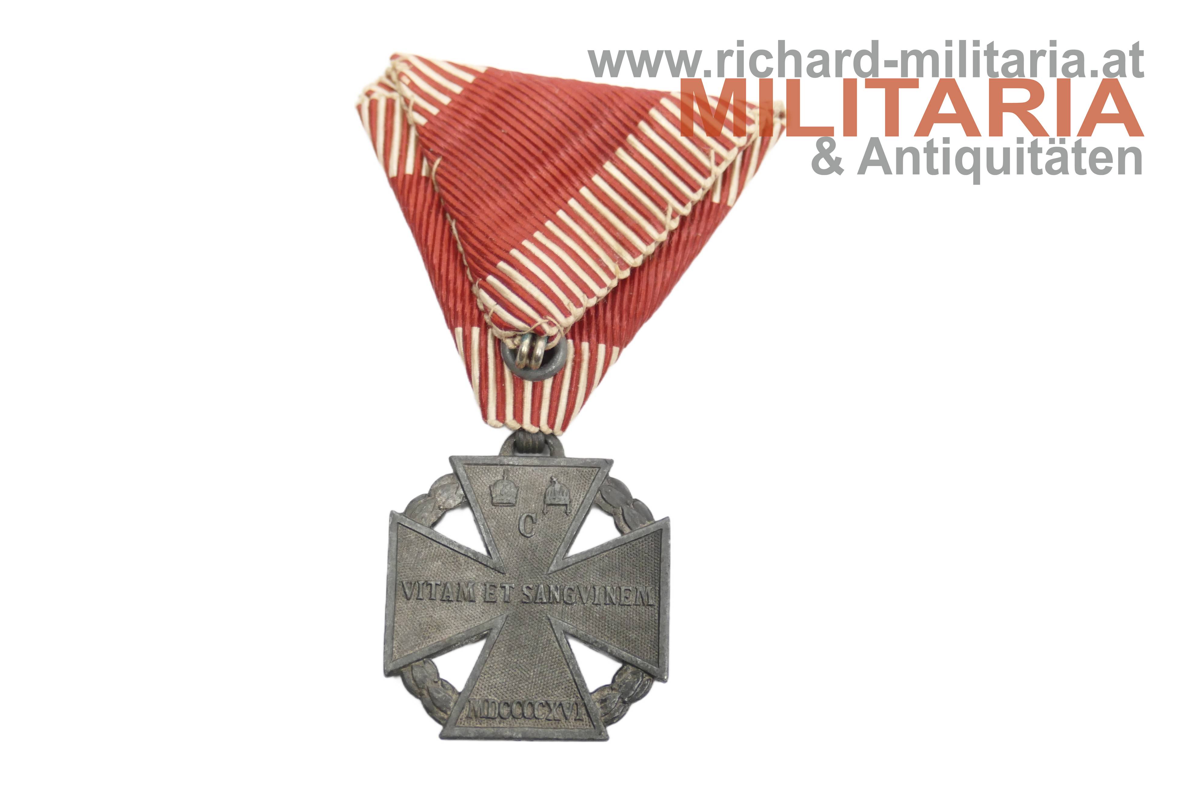 k.u.k. Karl-Truppenkreuz "F.A." 