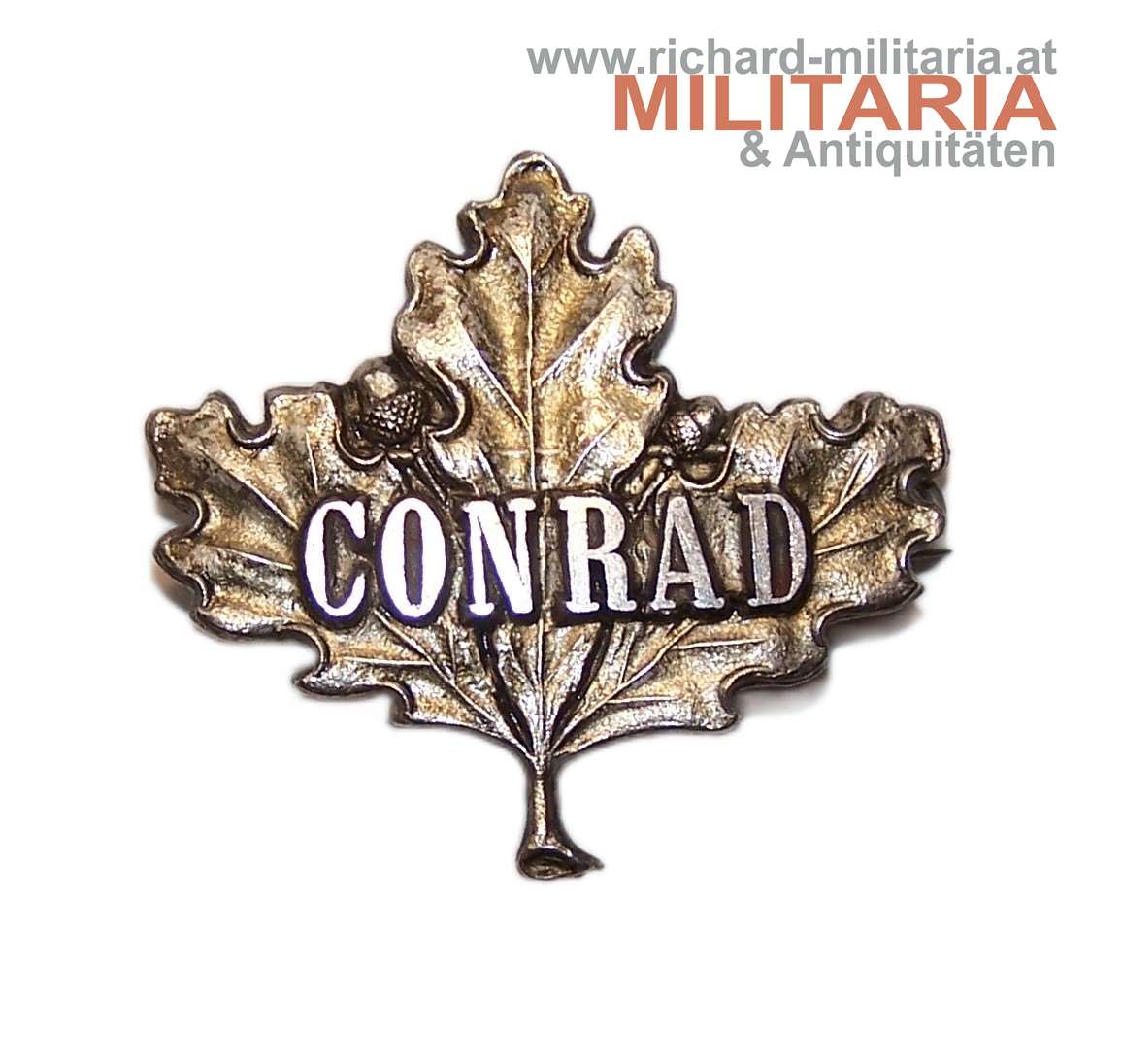 k.u.k. Kappenabzeichen CONRAD 
