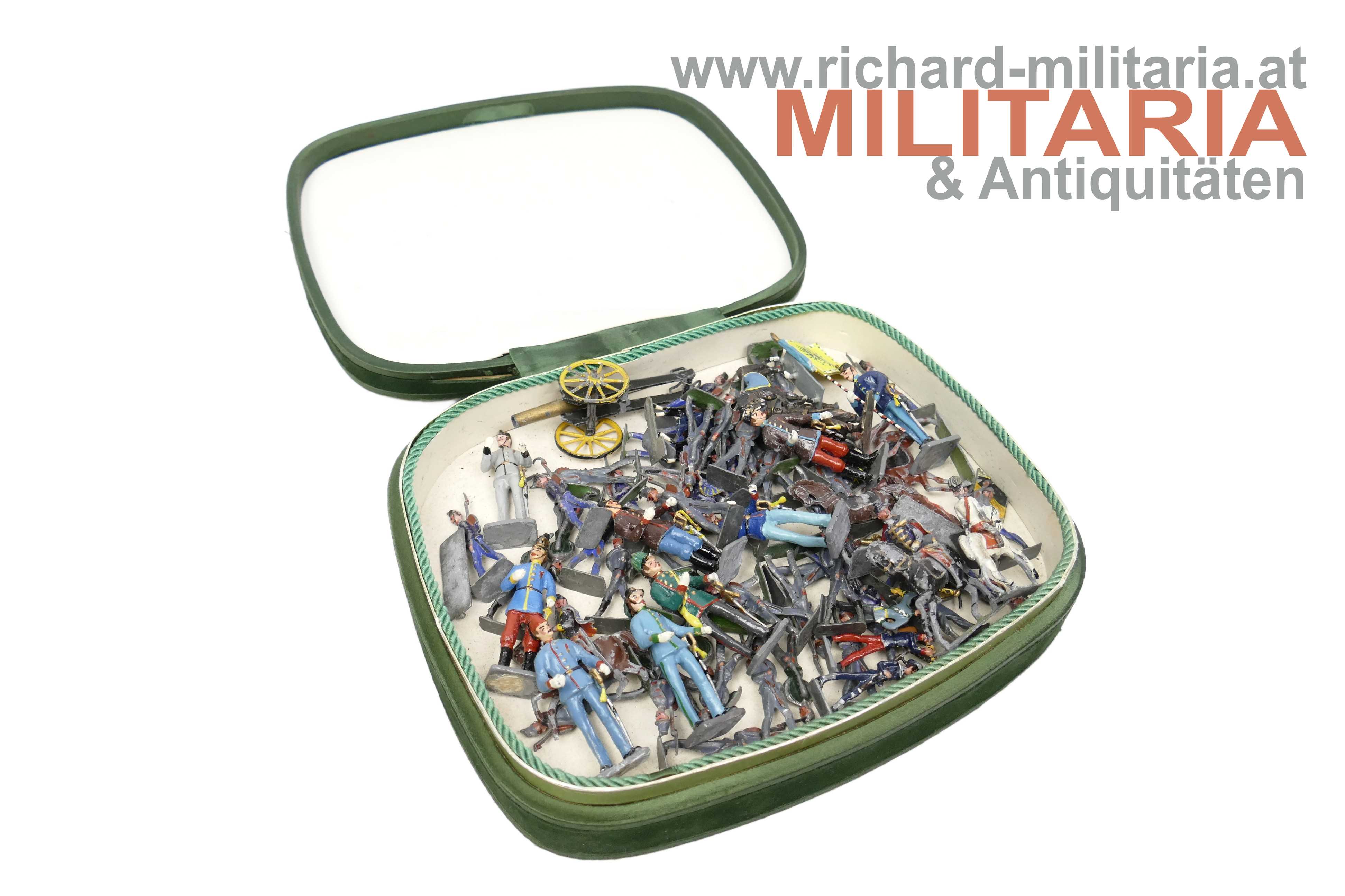 Sammlung Zinnsoldaten - k.u.k - diverse Einheiten Bosniaken/Dragoner/Kaiserjäger...
