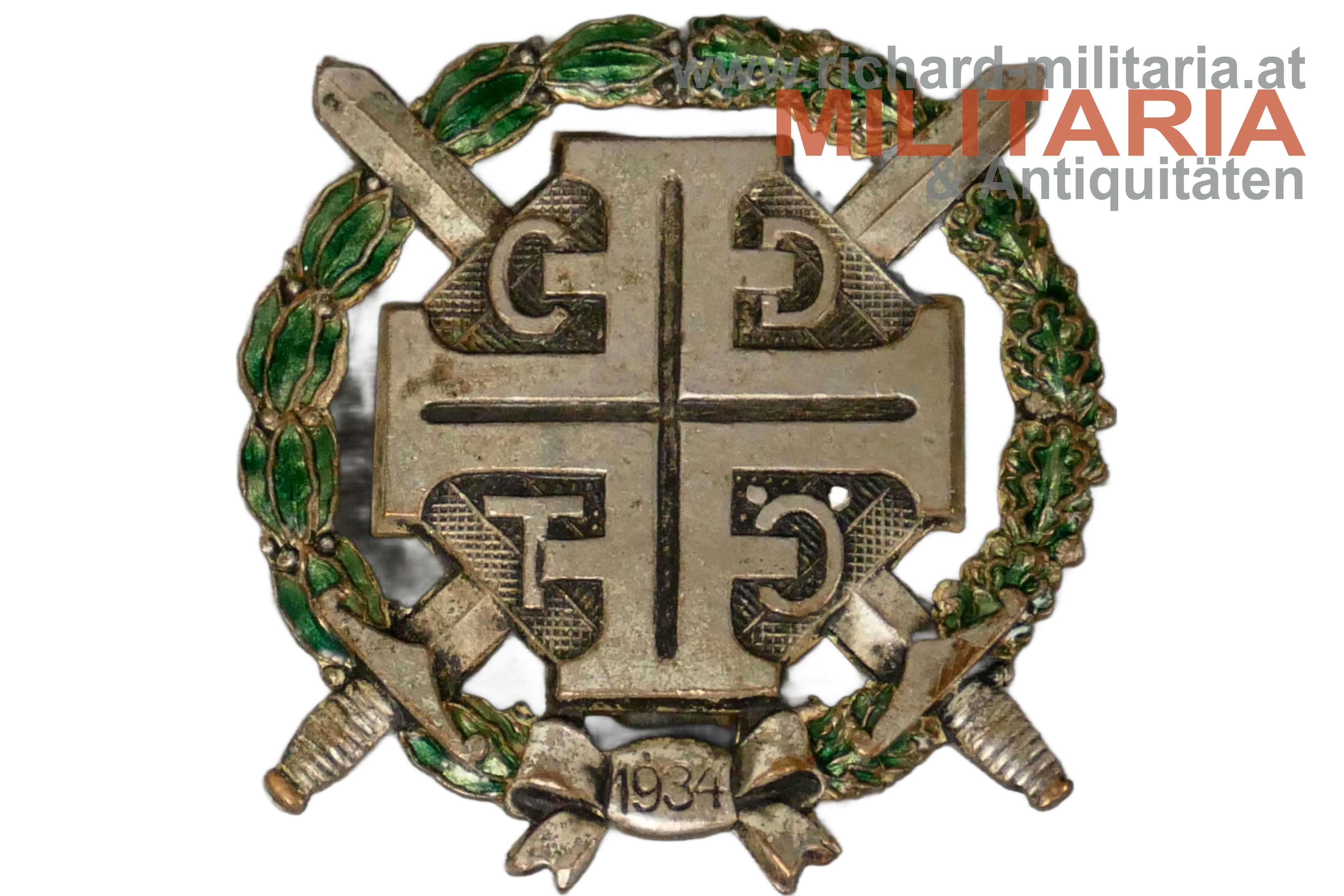 Wehrehrenzeichen 1934 des Christlich-Deutschen Turnerbundes