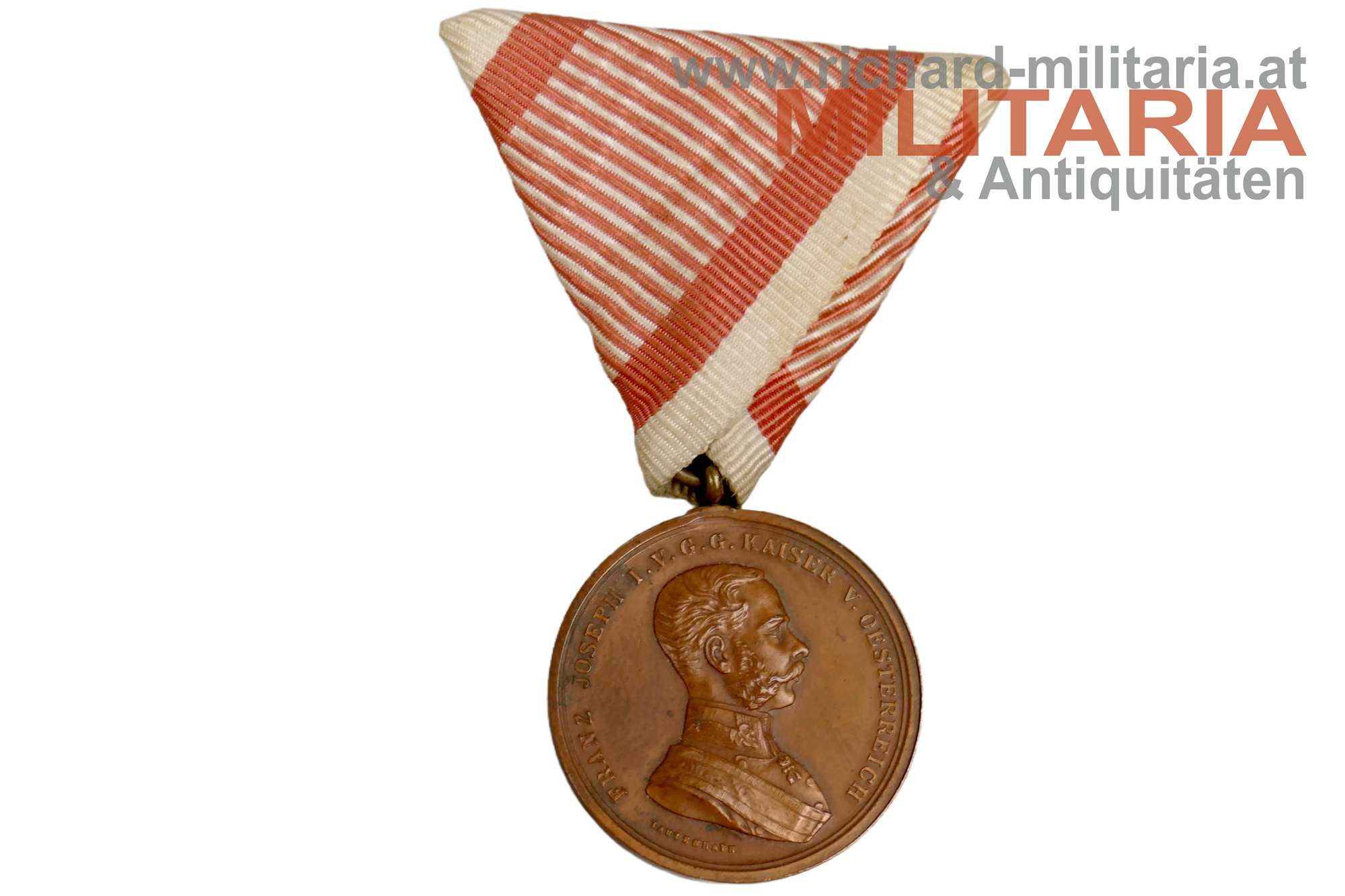 Bronzene Tapferkeitsmedaille Kaiser Franz Josef
