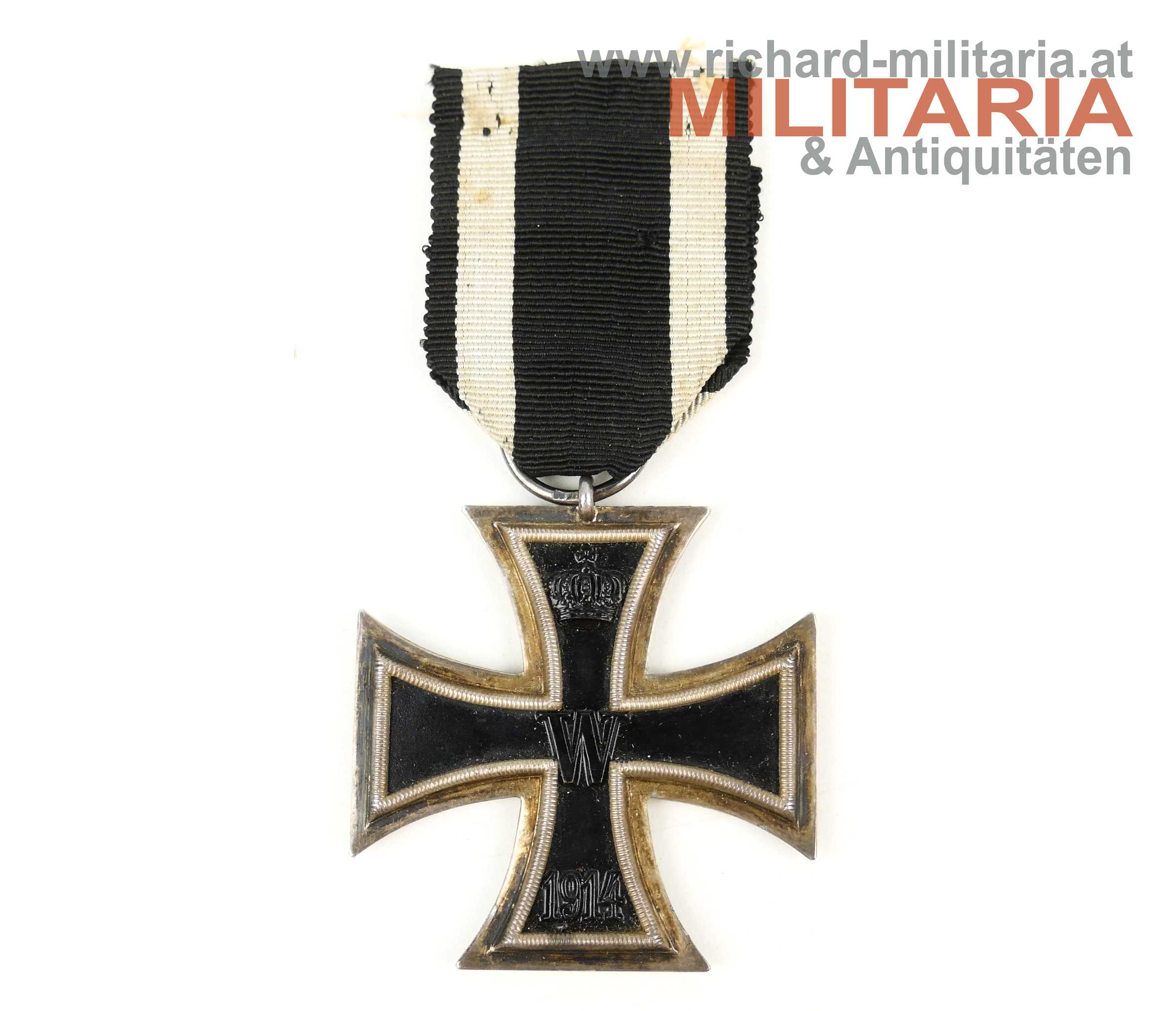 Eisernes Kreuz II. Klasse 1914 - "unleserlich" - perfekter Zustand 