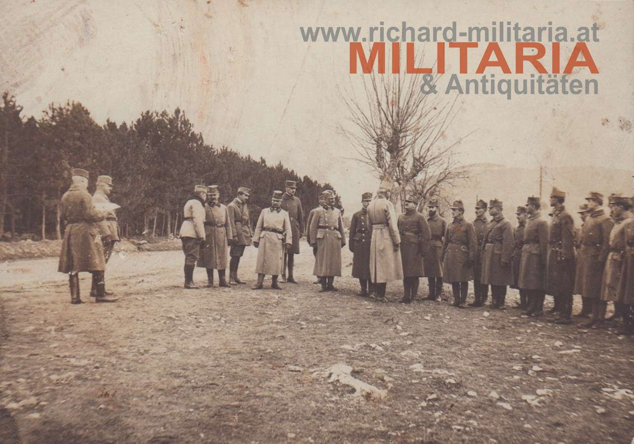 k.u.k. LIR 2 - Feldmarschall Erzherzog Eugen "Ansprache durch den Feldmarschall" 