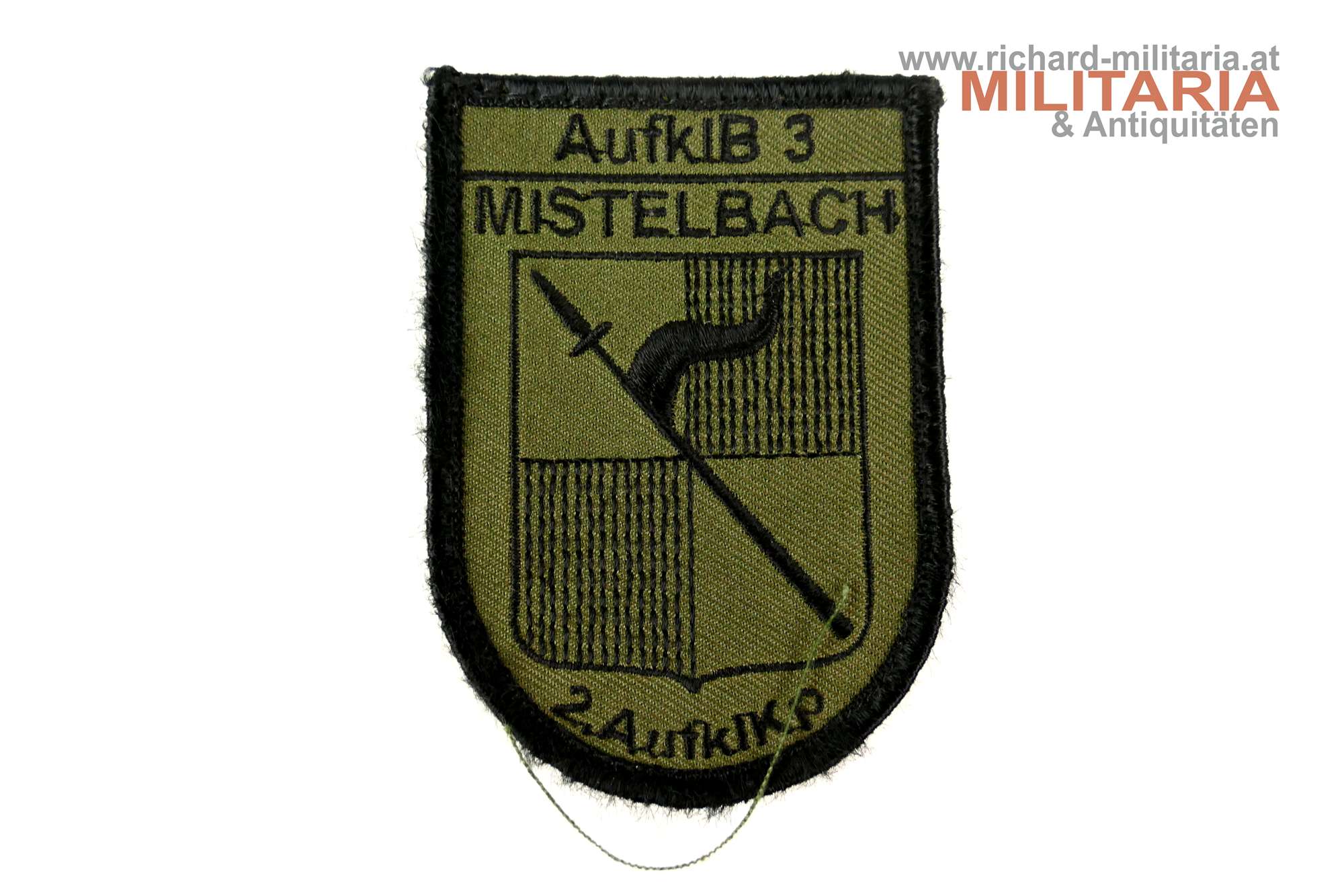 Bundesheer Ärmel-Patch AufklB 3 Mistelbach 2. AufKlKP