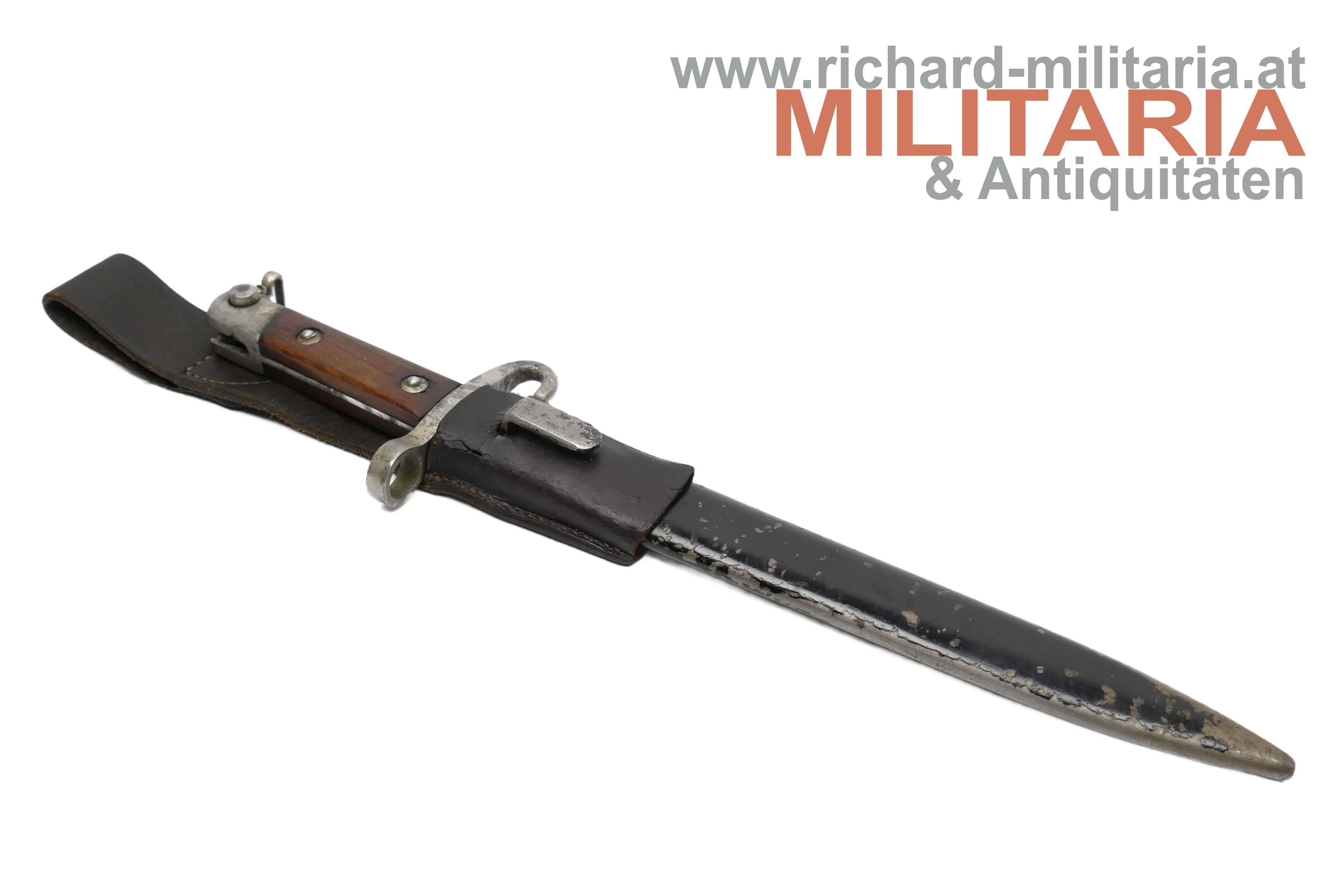 Messerbajonett M1895 vernickelt 