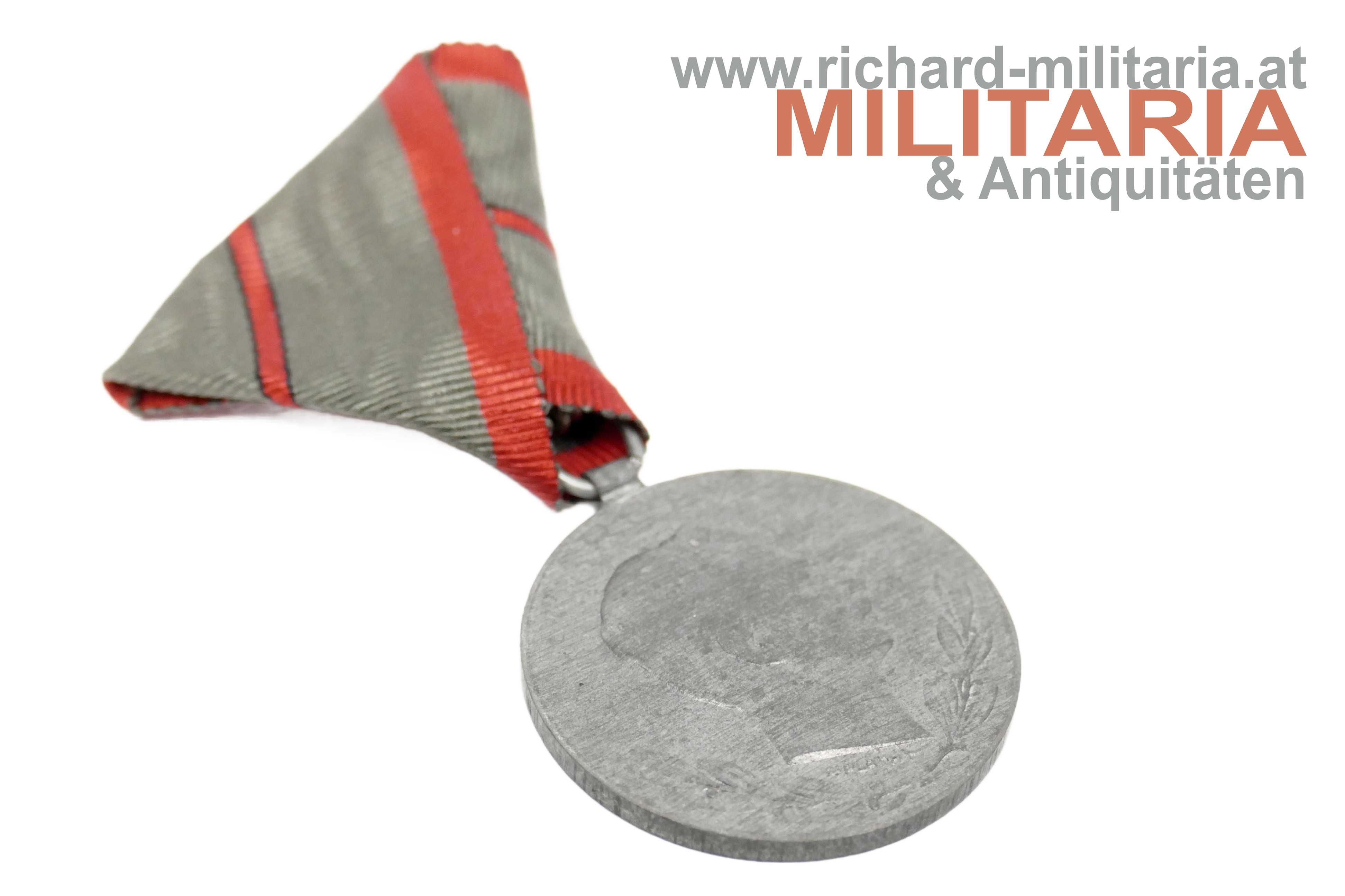 k.u.k. Verwundetenmedaille - 1-fache Verwundung - "GW 18"