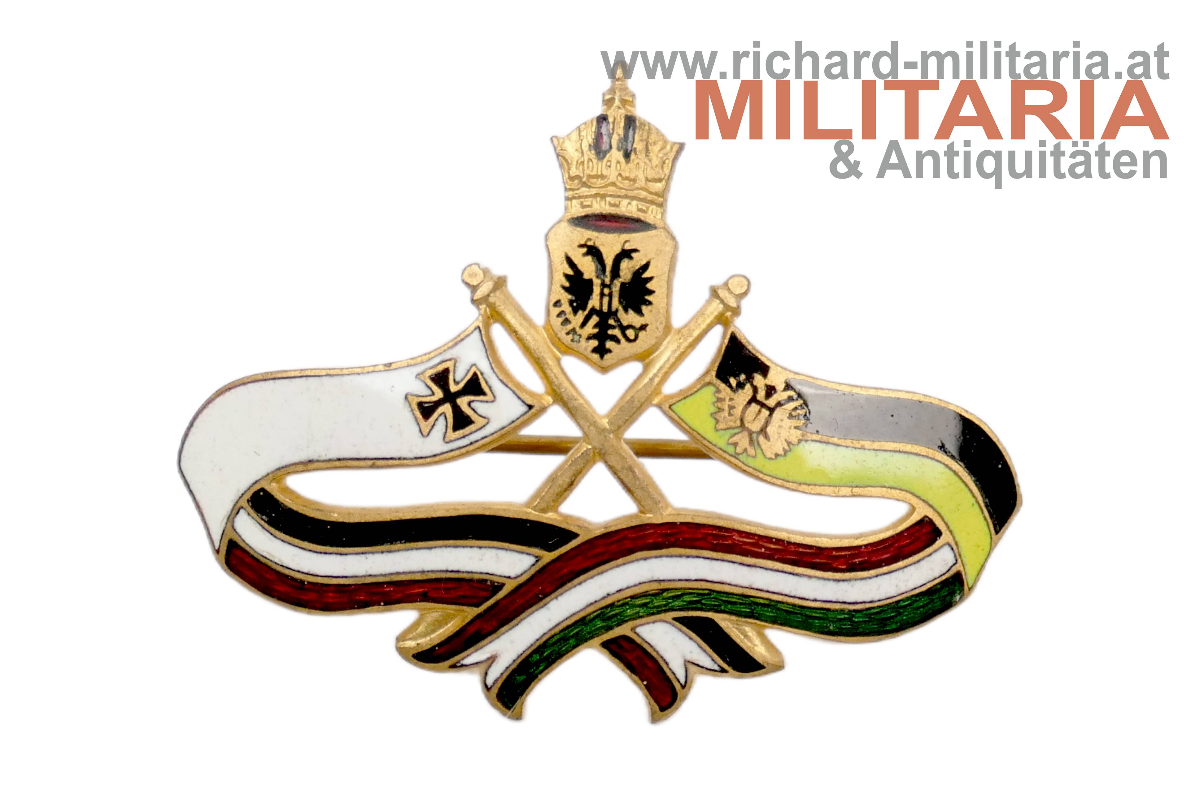 k.u.k. patriotisches Abzeichen - Österreich/Ungarn & Deutschland