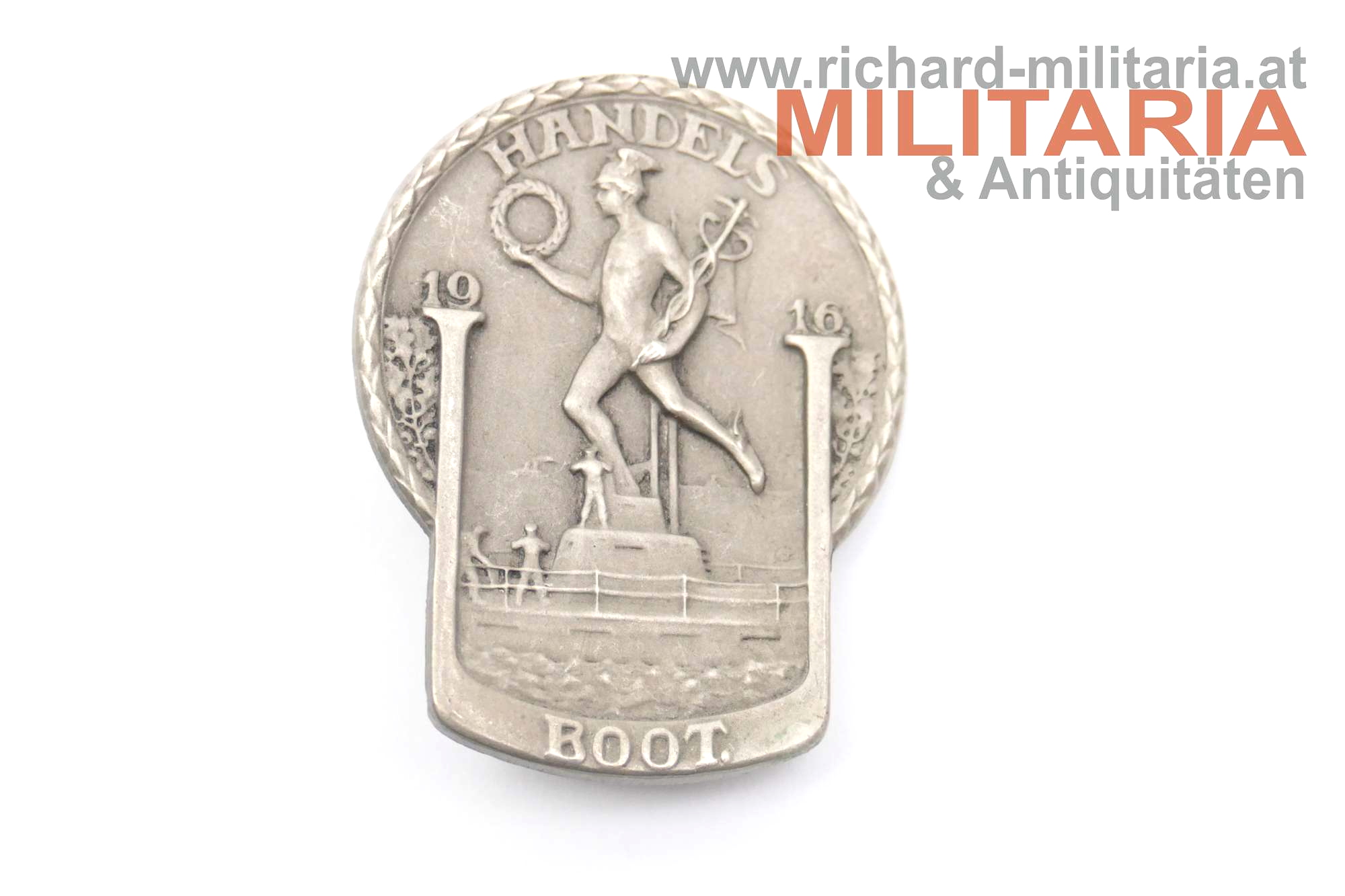 k.u.k. Kappenabzeichen - Handels U-Boot 1916