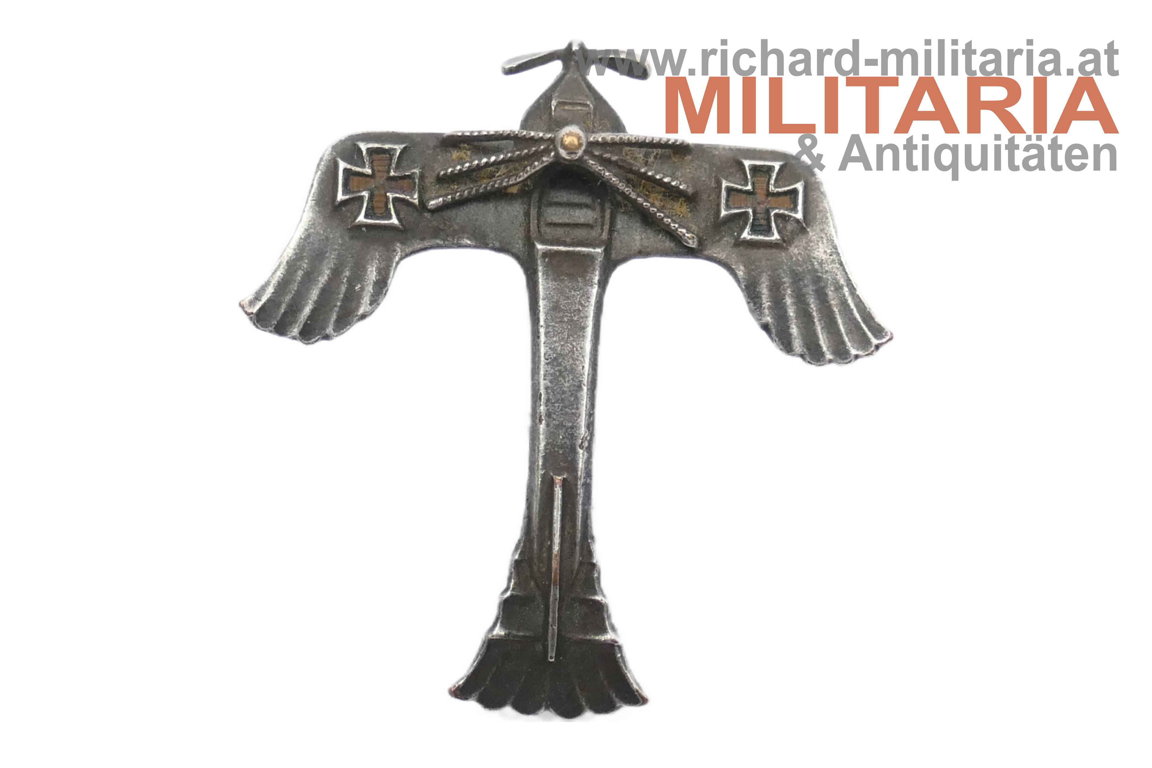 1. Weltkrieg Fliegerei - patriotisches Abzeichen