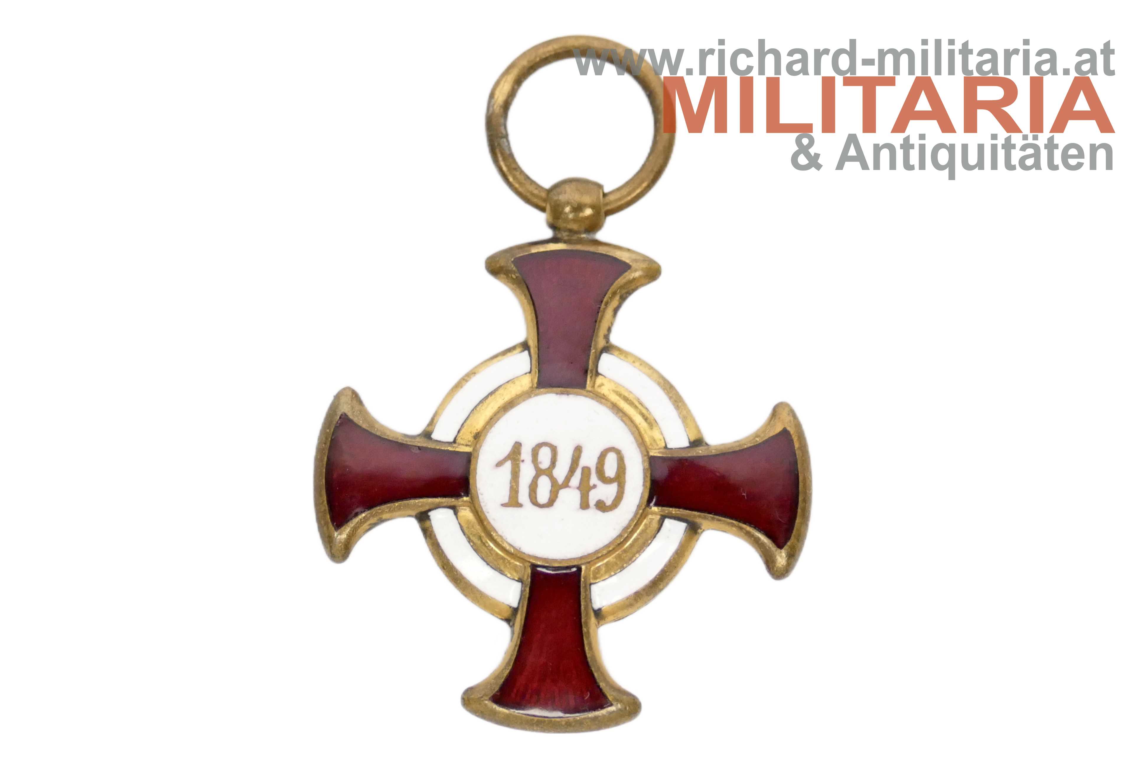 k.u.k. Goldenes Verdienstkreuz - HUW