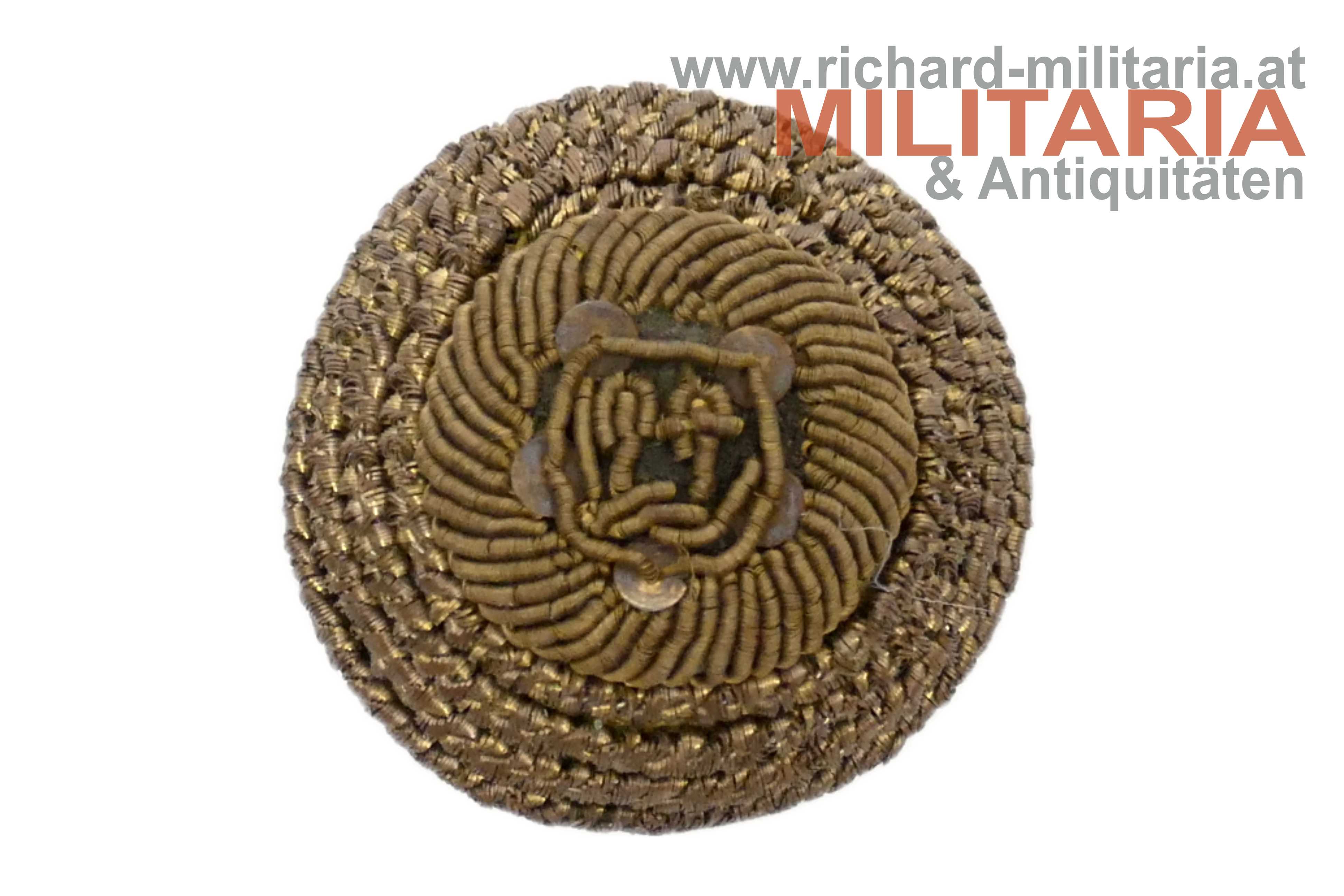 k.u.k. Kokarde für die Kappe - Offizier - Kaiser Franz Josef