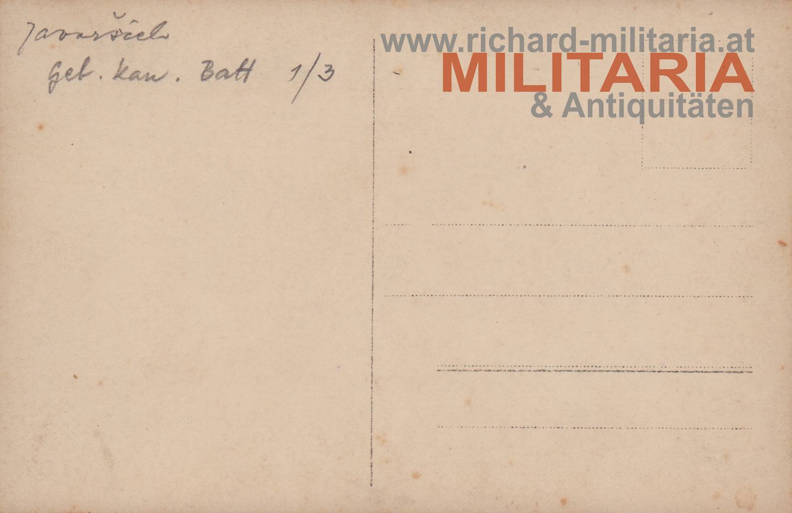 k.u.k. Foto - Gebirgs Kanonen Batt. 1/3  - 1914-1916 am Isonzo