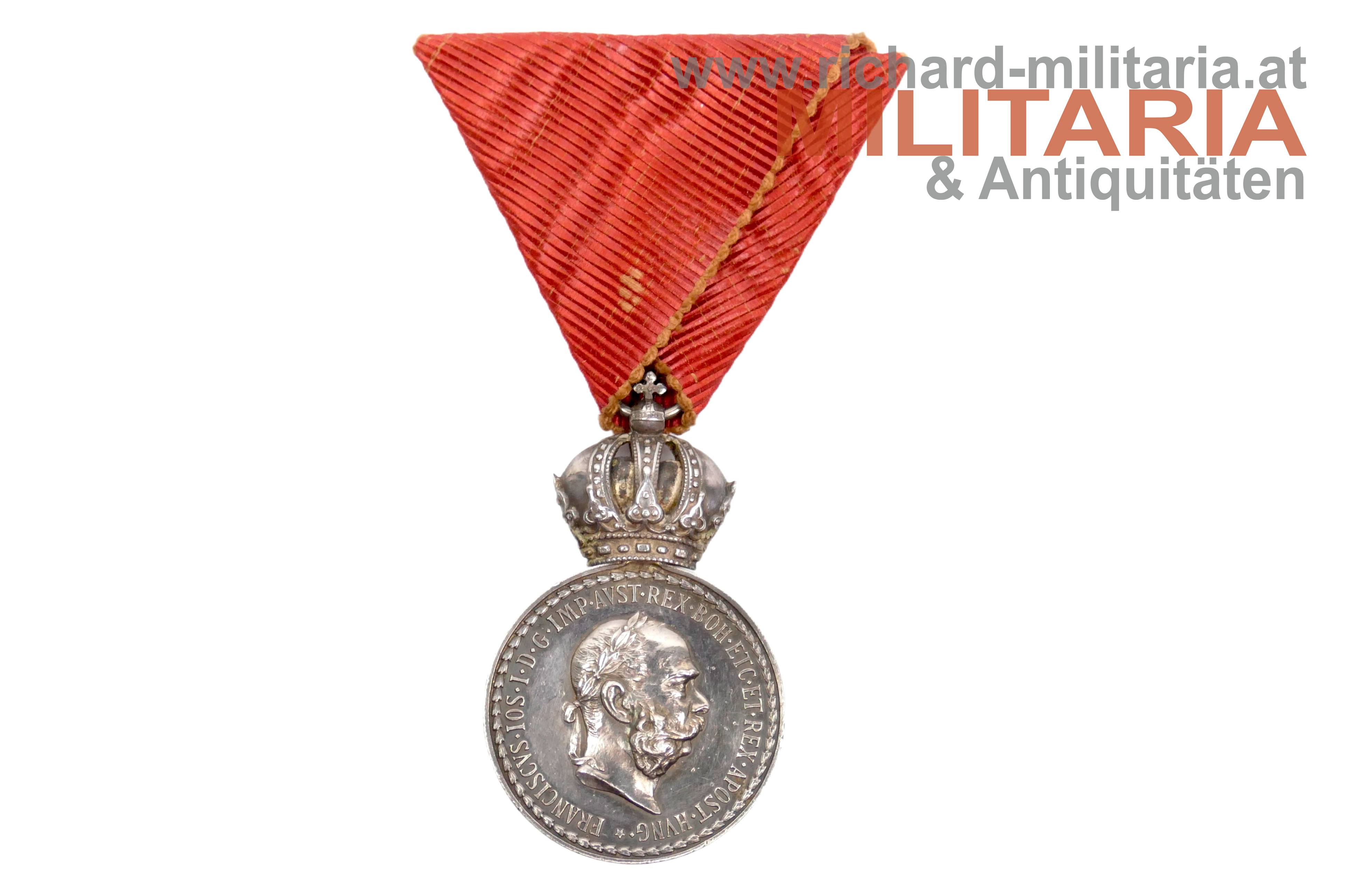 k.u.k. Silberne Militärverdienstmedaille - Kaiser Franz Joseph