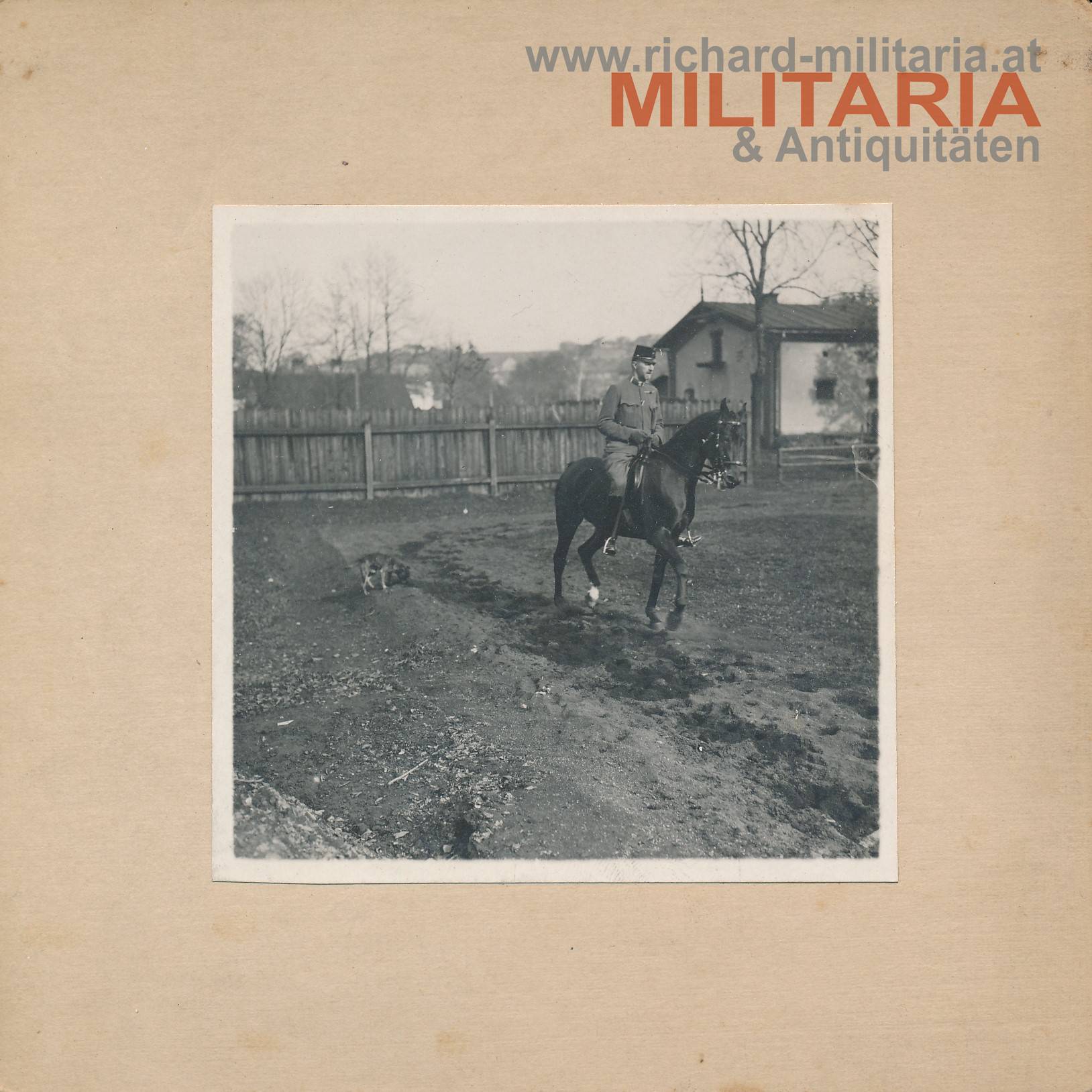 Oberstleutnant Maximilian Graf von Platen zu Hallermund zu Pferde