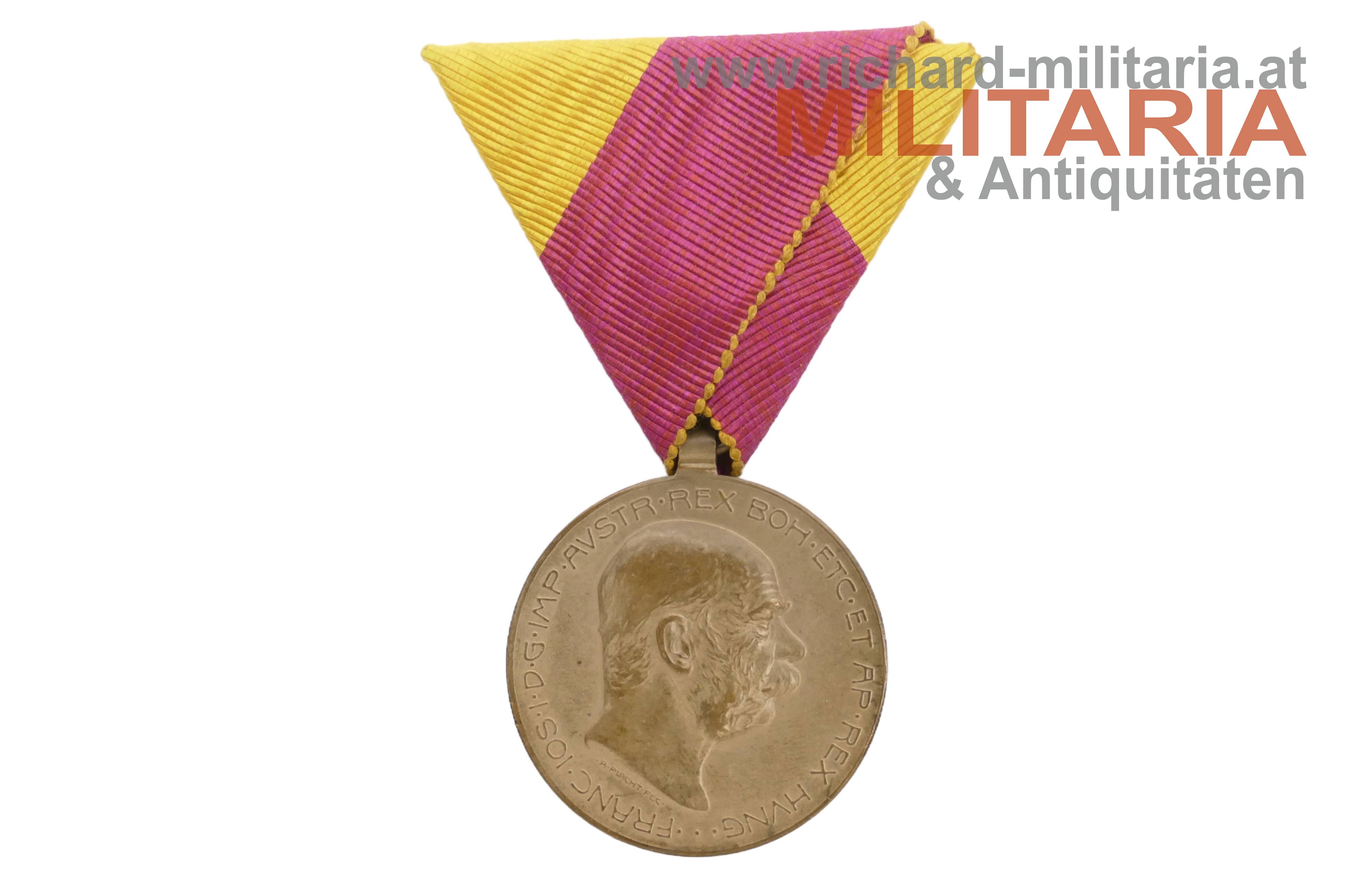 Bosnisch-Herzegowinische Erinnerungsmedaille 1909 - "Bosnien-Medaille"