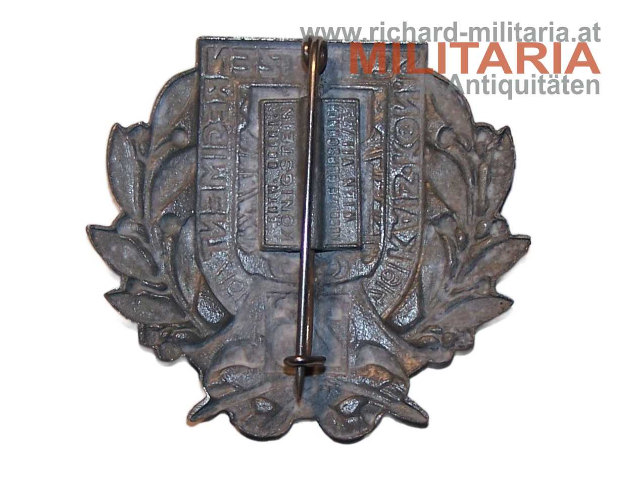 k.k. Kappenabzeichen - Kais. Kön. Schützenregiment 26 - 1914-1917