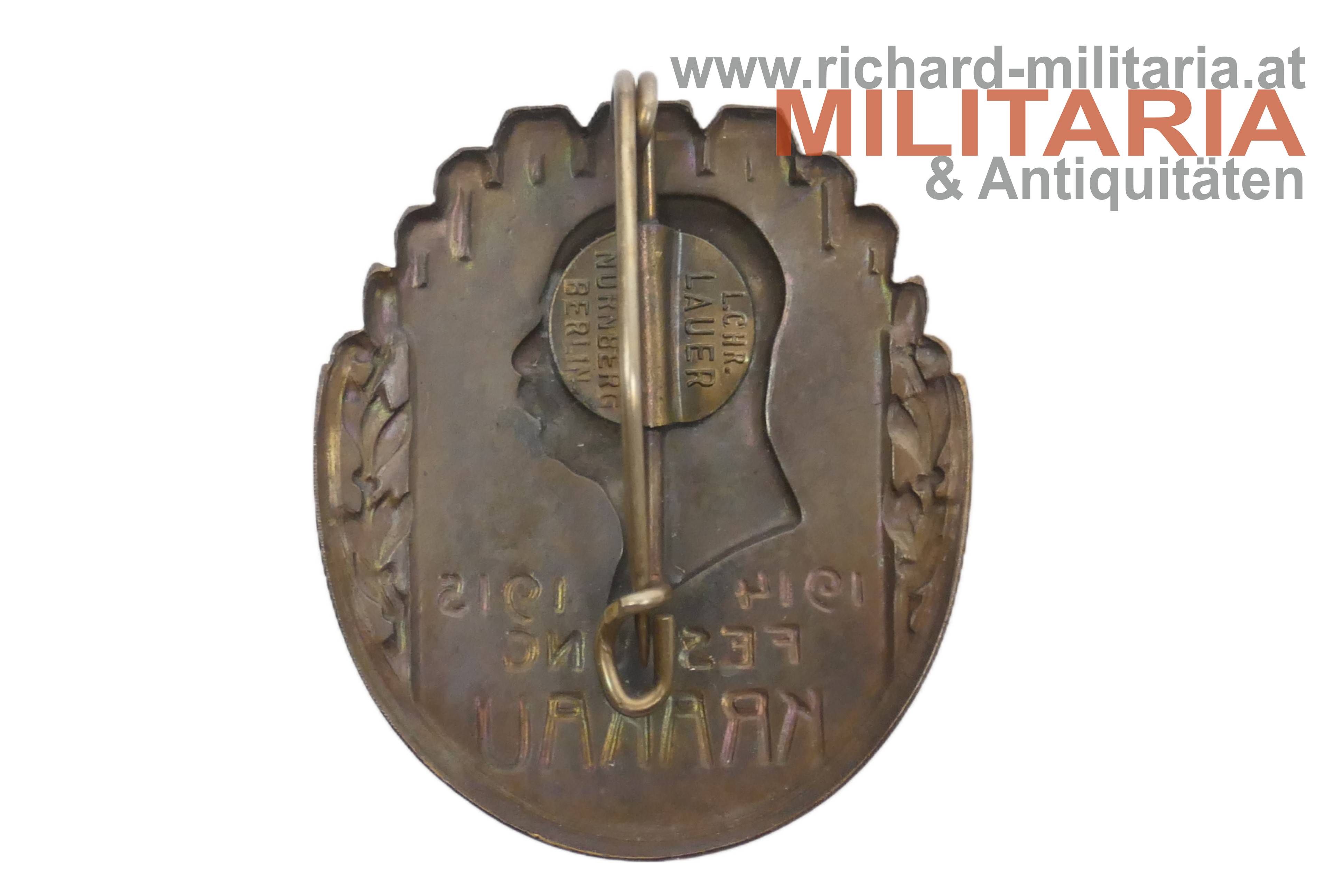 k.u.k. Kappenabzeichen - Festung Krakau 1914-1915