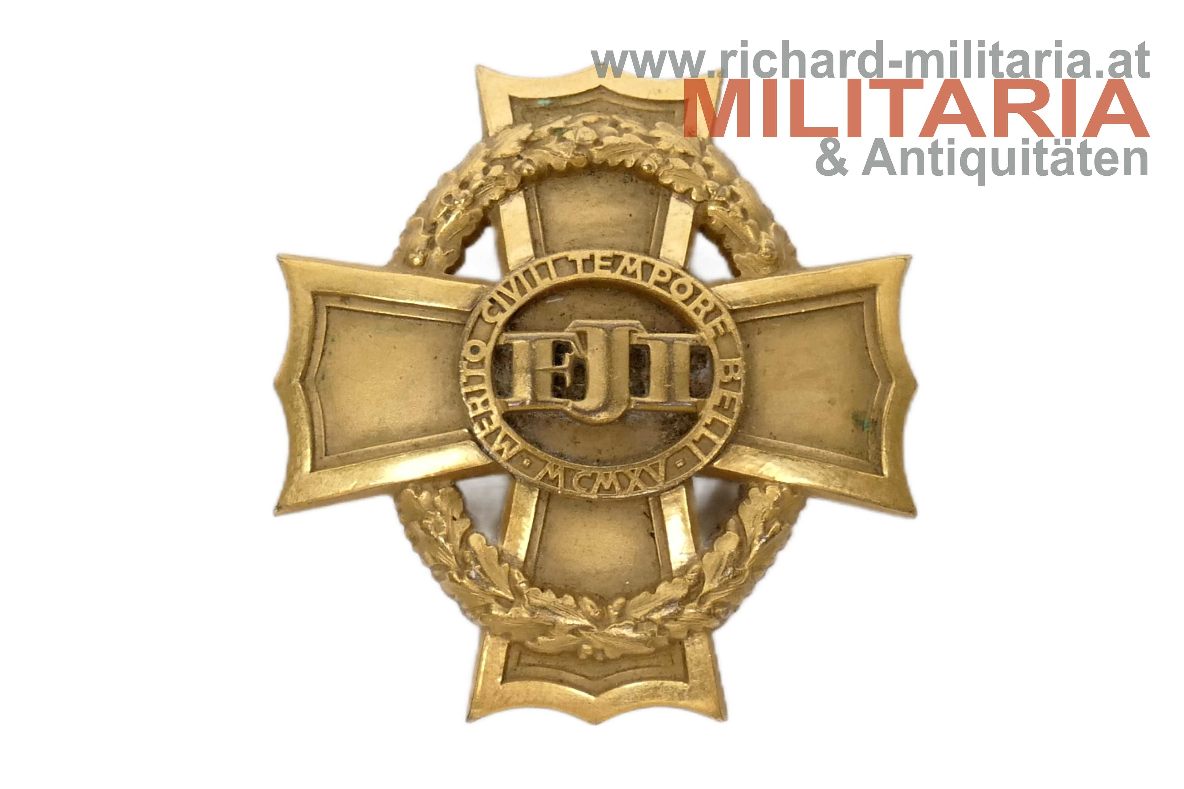 k.u.k. Kriegskreuz für Zivilverdienste 4. Klasse "WZ"