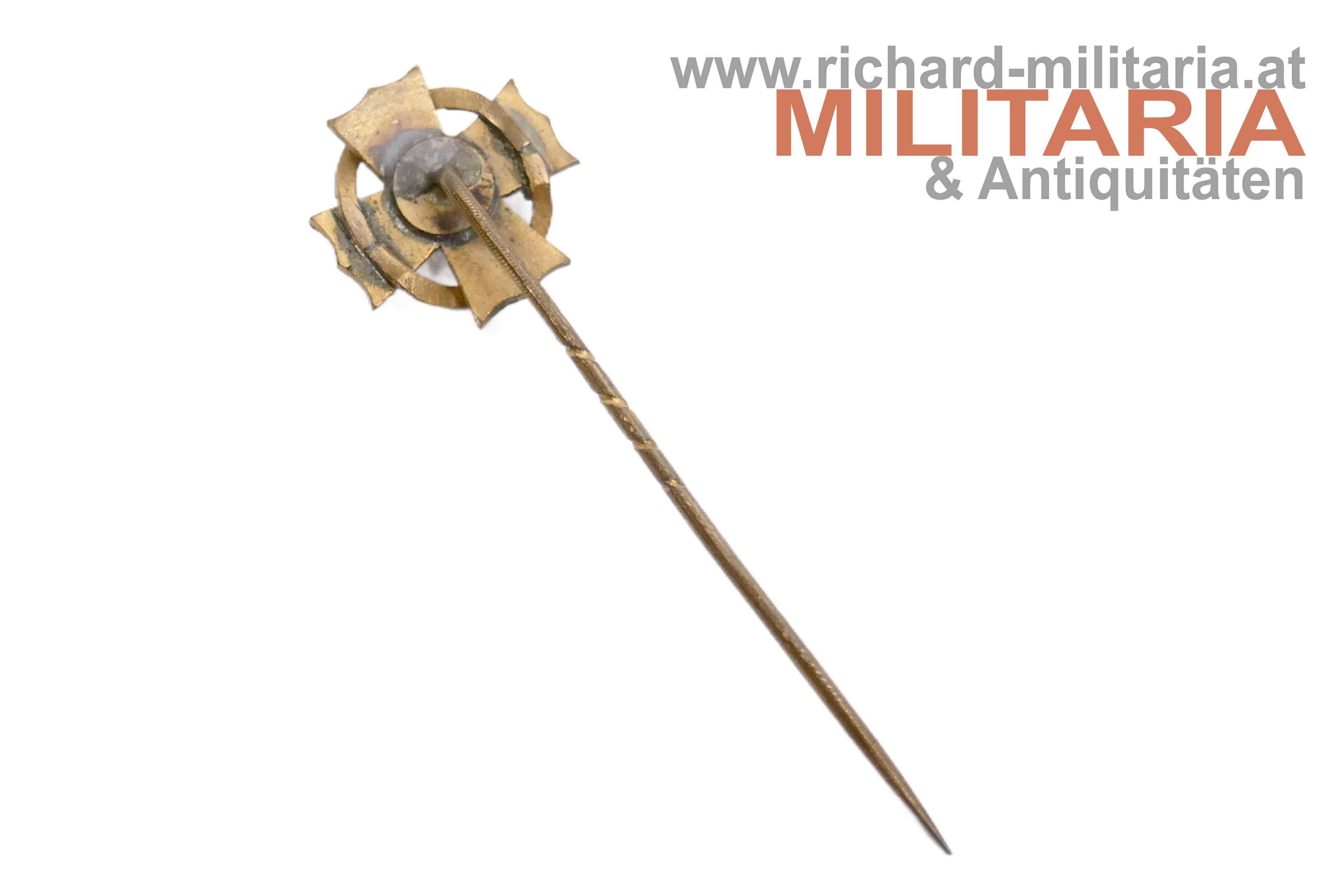 k.u.k. Kriegskreuz für Zivilverdienste 2. (1.) Klasse - Miniatur-Anstecknadel