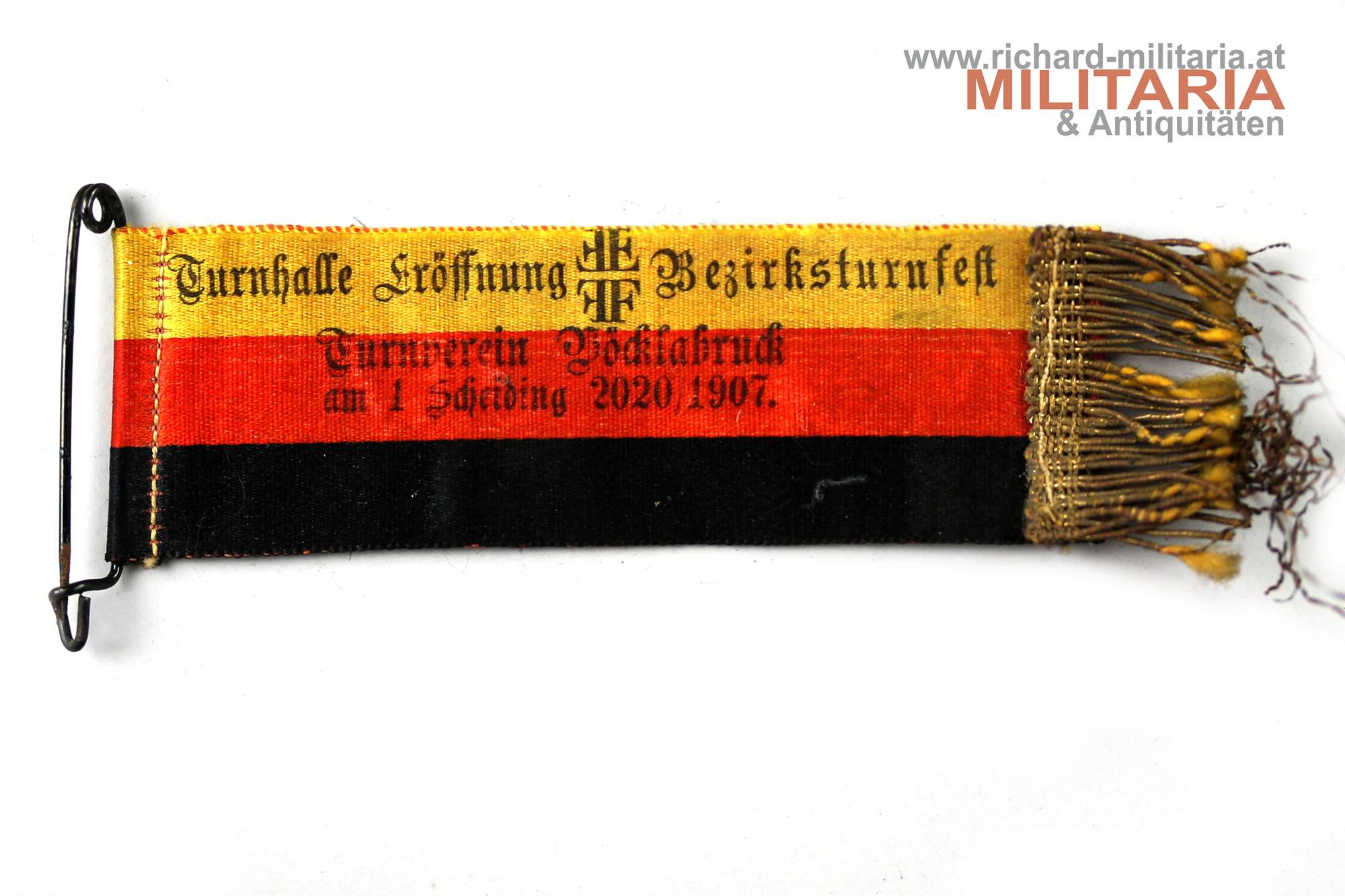 Deutscher Turnerbund -Turnhalle Eröffnung Bezirksturnfest (2020/1907)