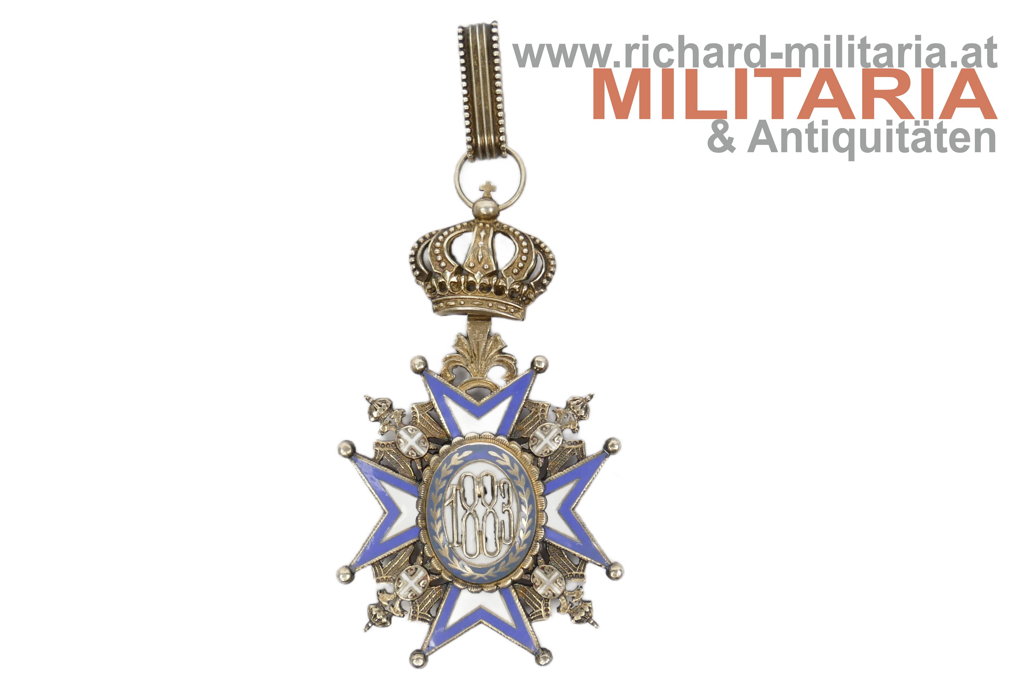 Serbien - St. Sava-Orden 3. Klasse - 2. Modell