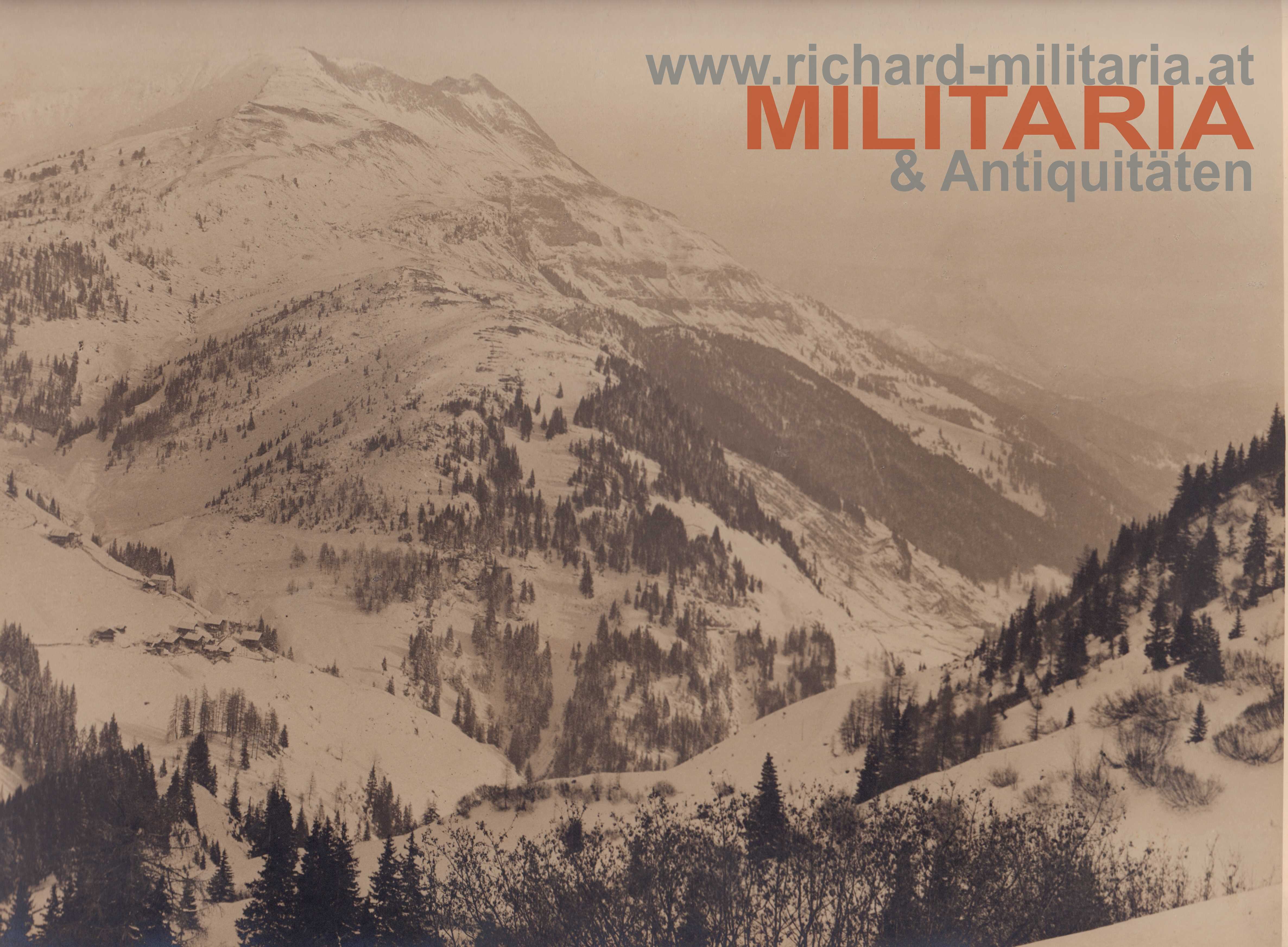 k.u.k Foto - Col di Lana - Dezember 1915 - 14. Kps. Kmdo.