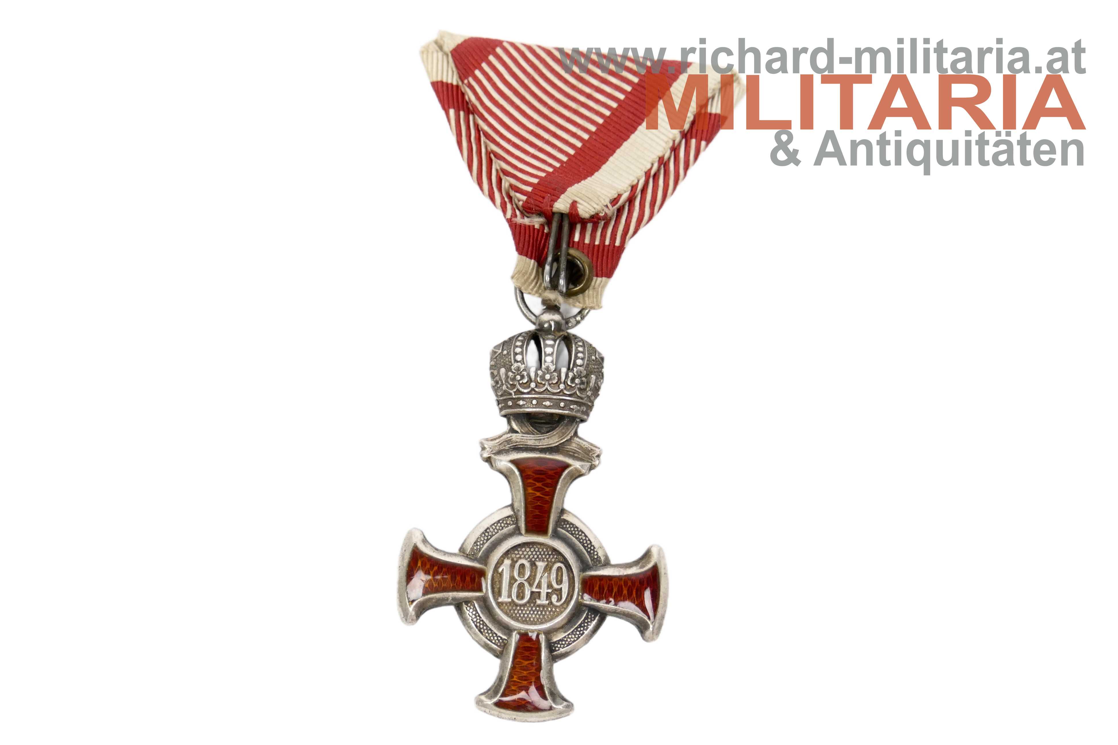 k.u.k. Silbernes Verdienstkreuz m.d.K. KUNZ