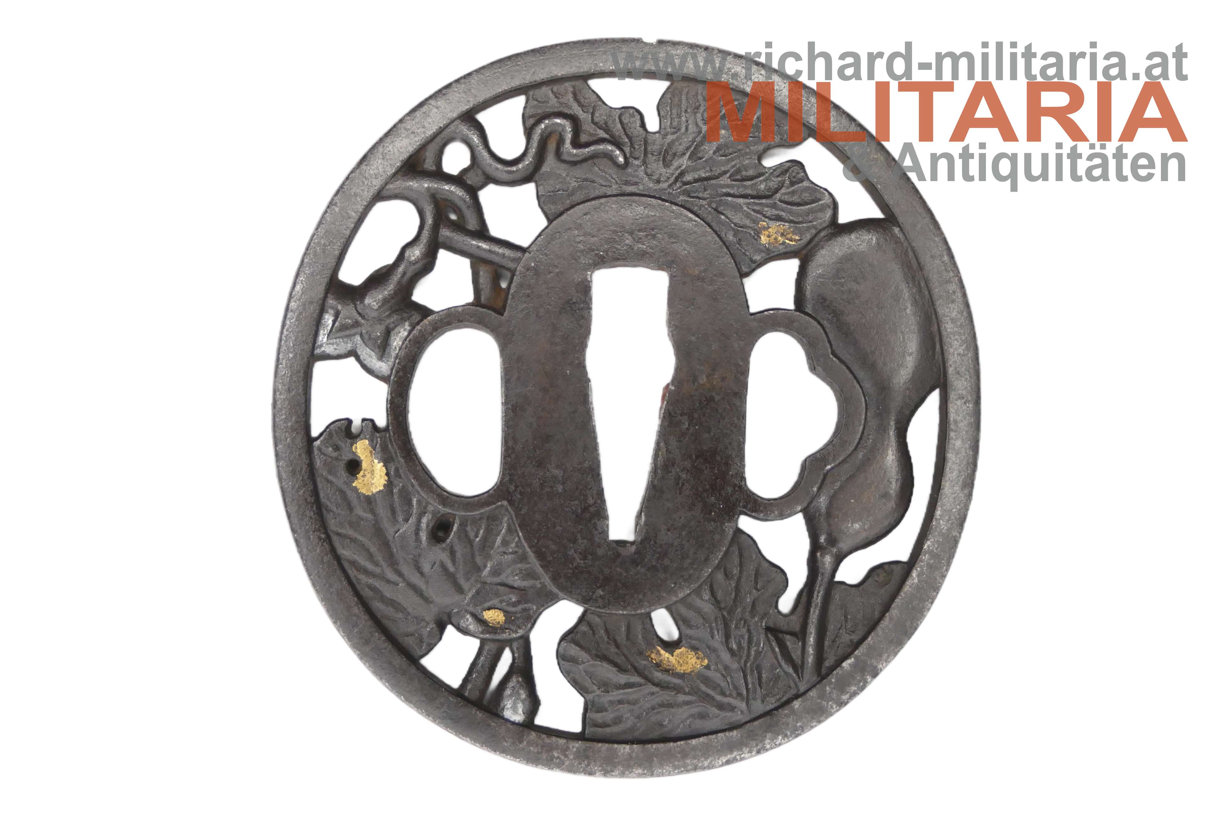 Japan - tsuba Shigeyuki (重之) - 1804-1818