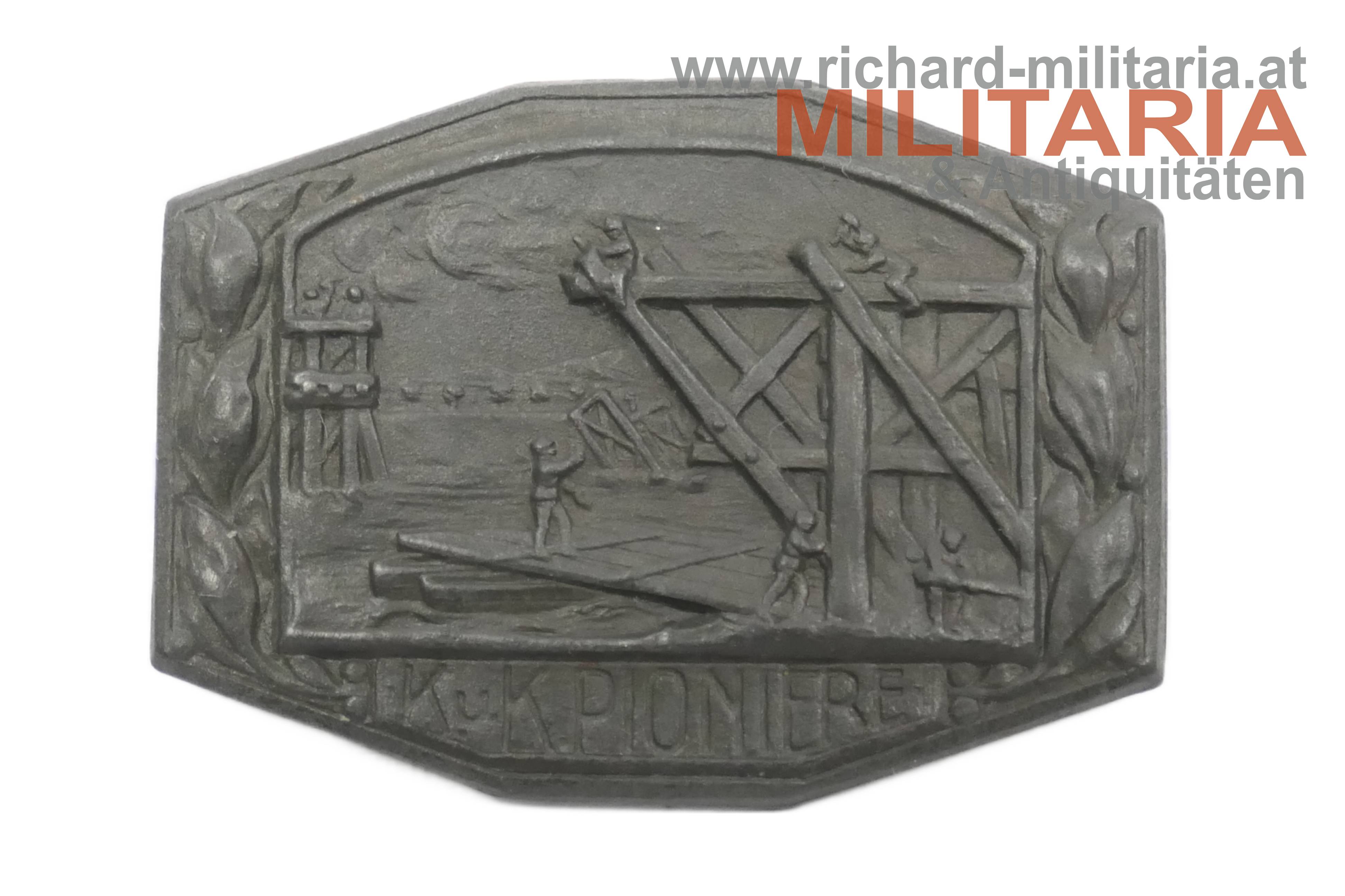 k.u.k. Kappenabzeichen - Pioniere