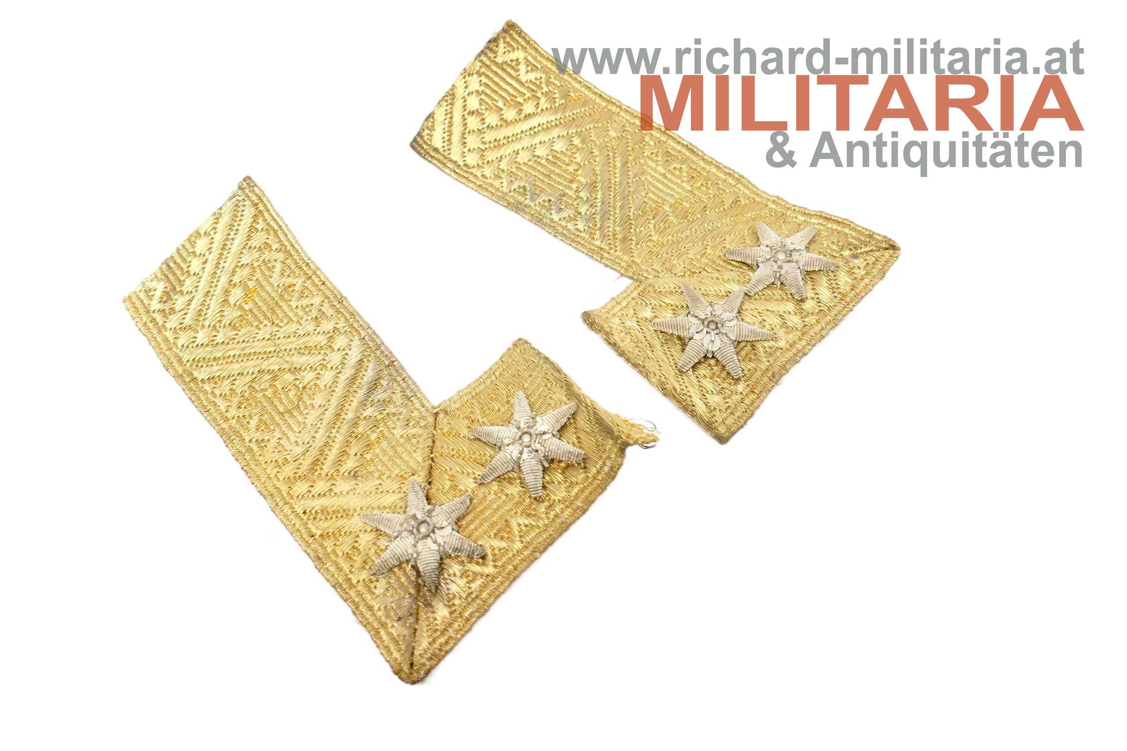 k.u.k. Oberstleutnant - Borte für den Kragenspiegel 