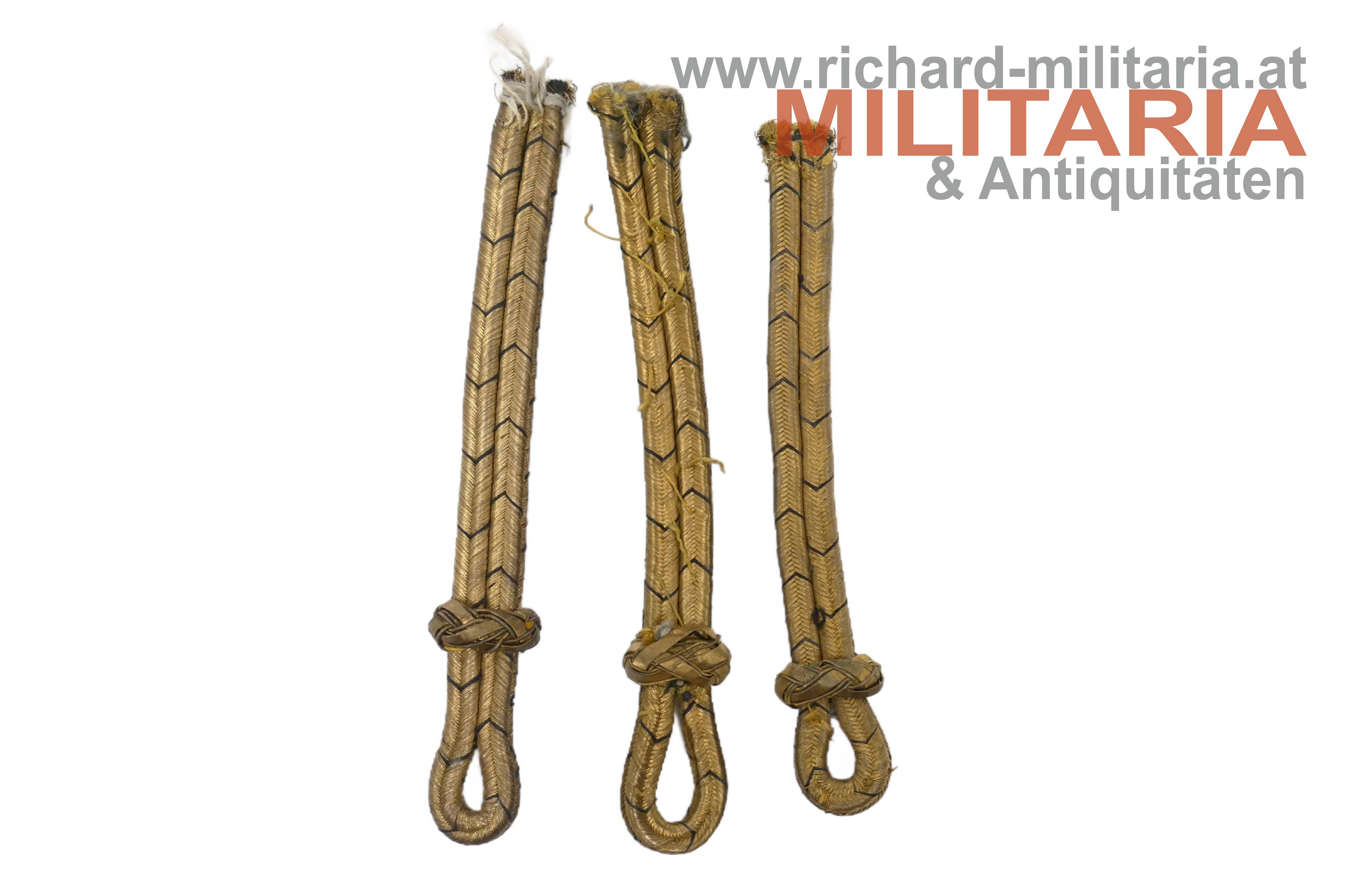 k.u.k. Achselspange - Offizier - Kavallerie & Artillerie