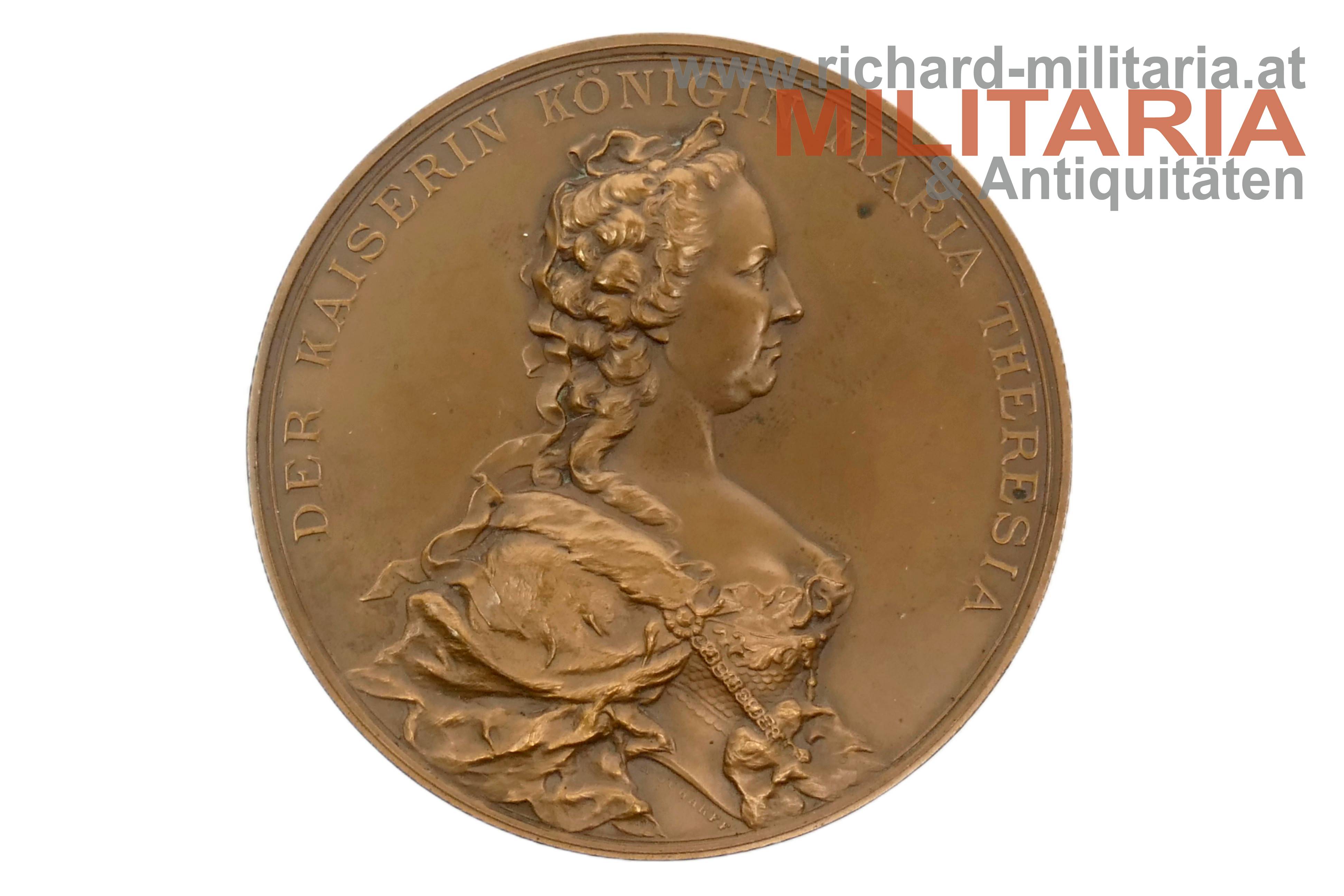 Medaille - Maria Theresien-Denkmal Enthüllung in Wien 1888