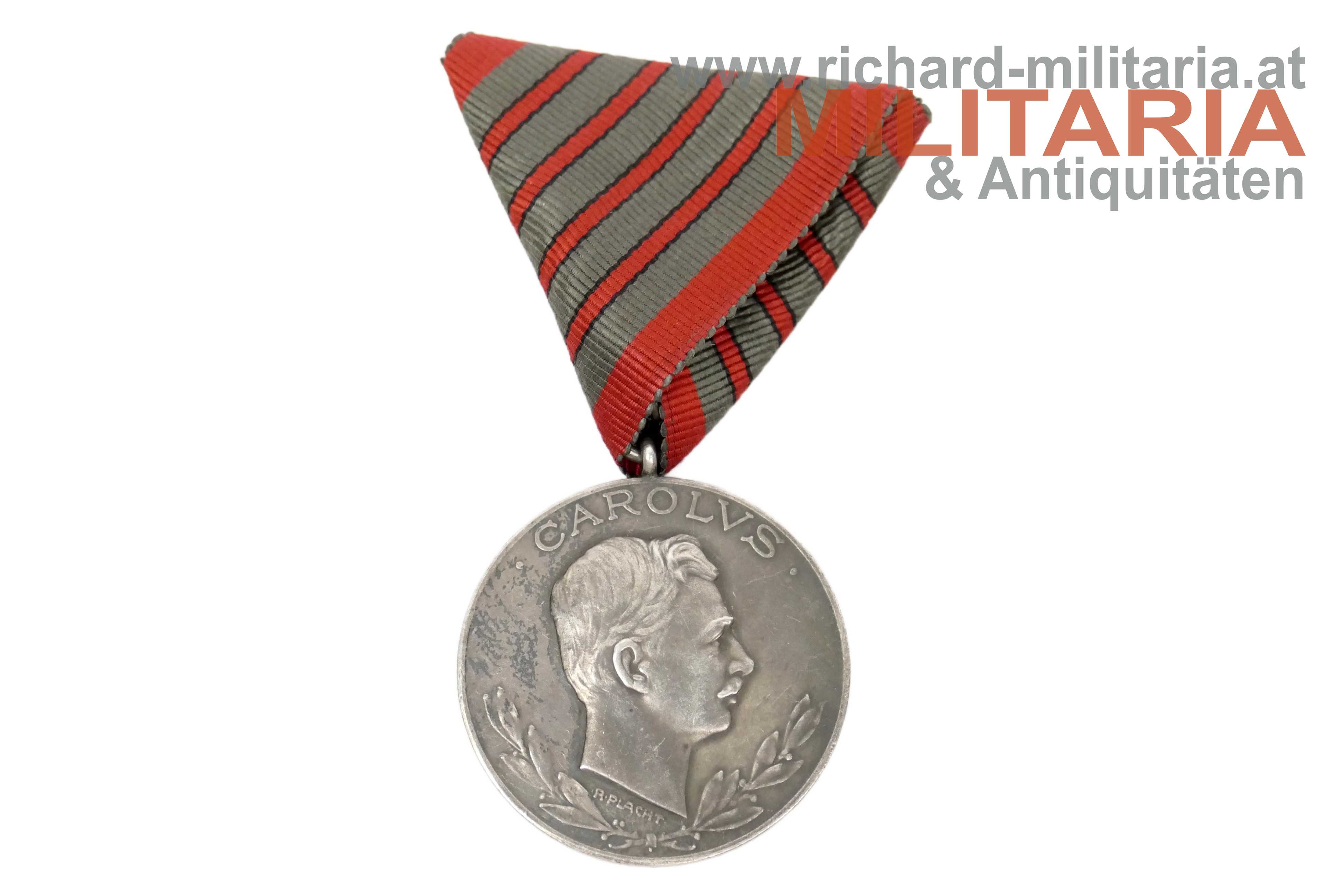 k.u.k. Verwundetenmedaille - vierfache Verwundung - "BRONZE"