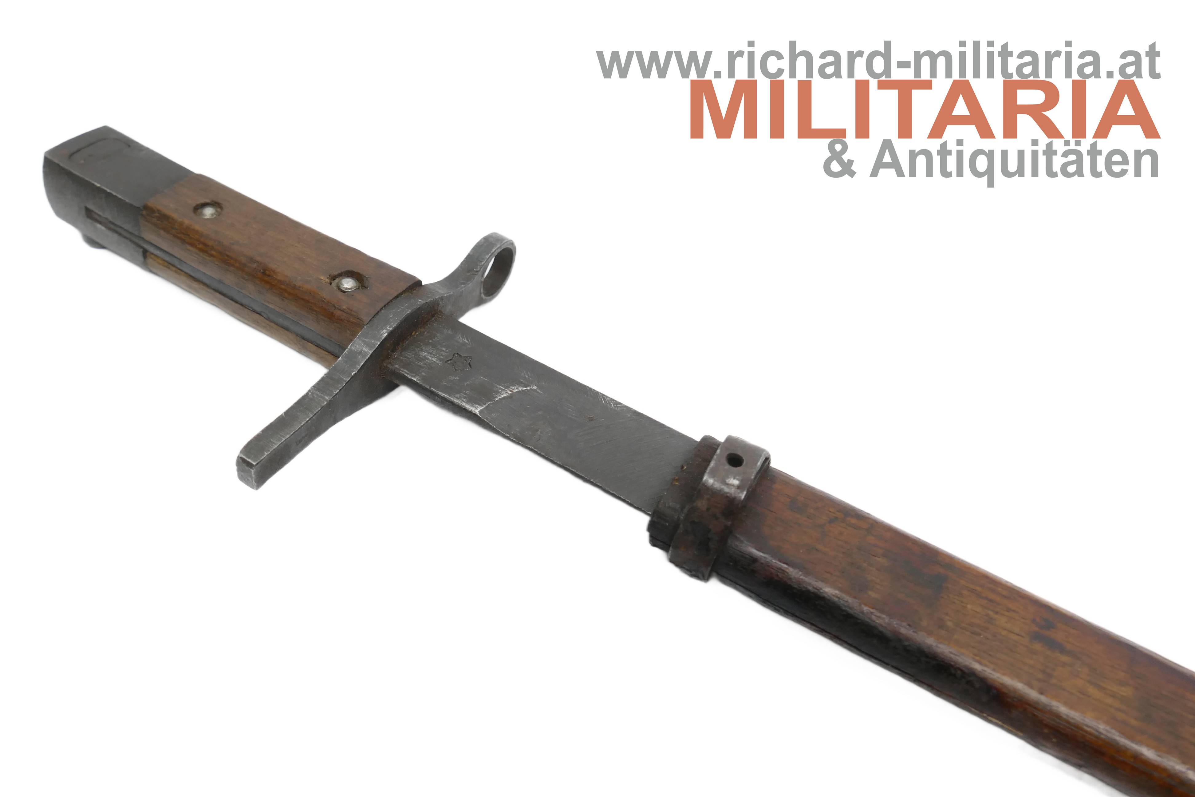 Japan - Notbajonett Arisaka Typ 38 - späte Kriegsfertigung 1944/45