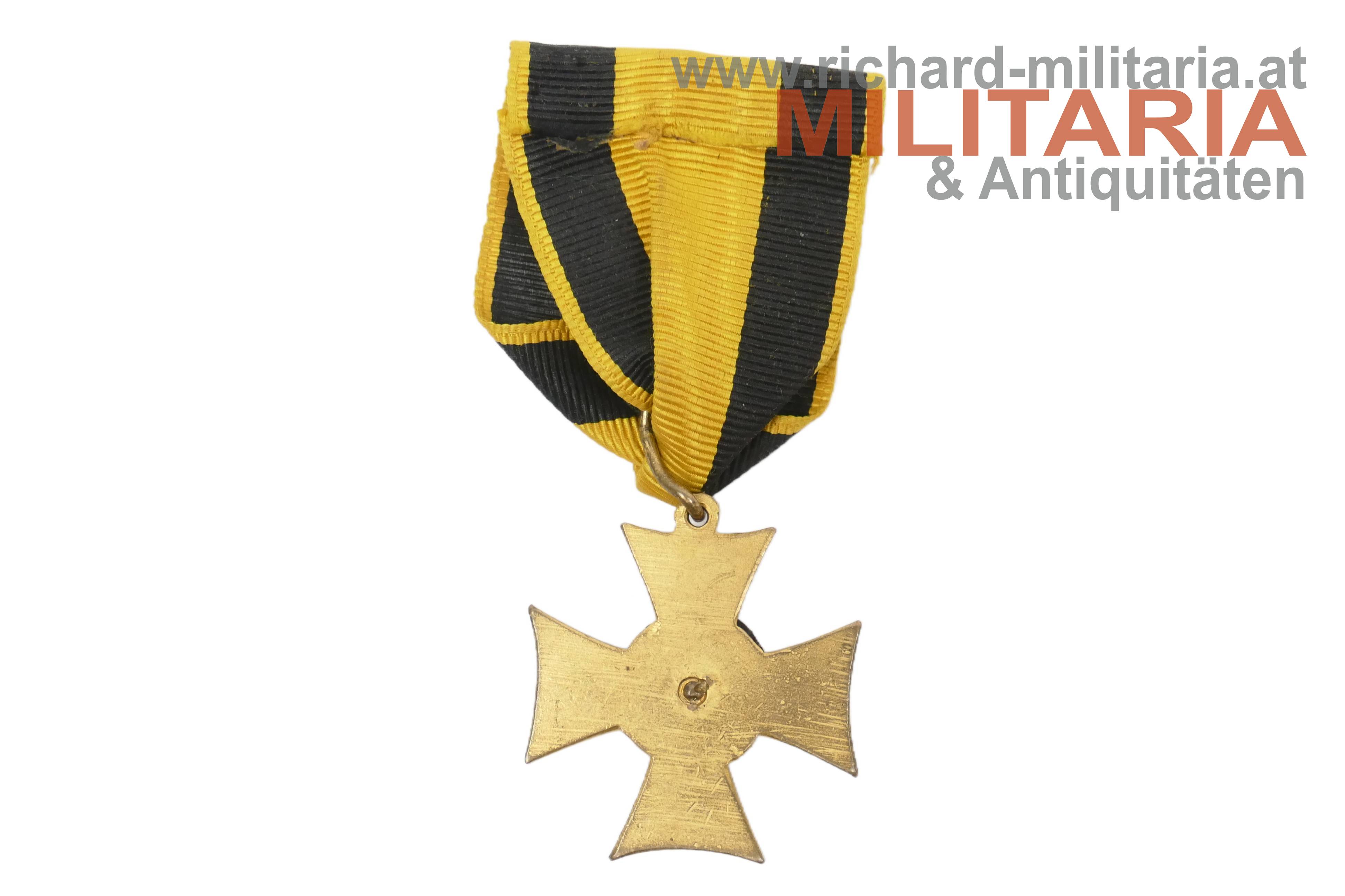 k.u.k. Militärdienstzeichen - Offizier - I. Klasse (25 Jahre) 