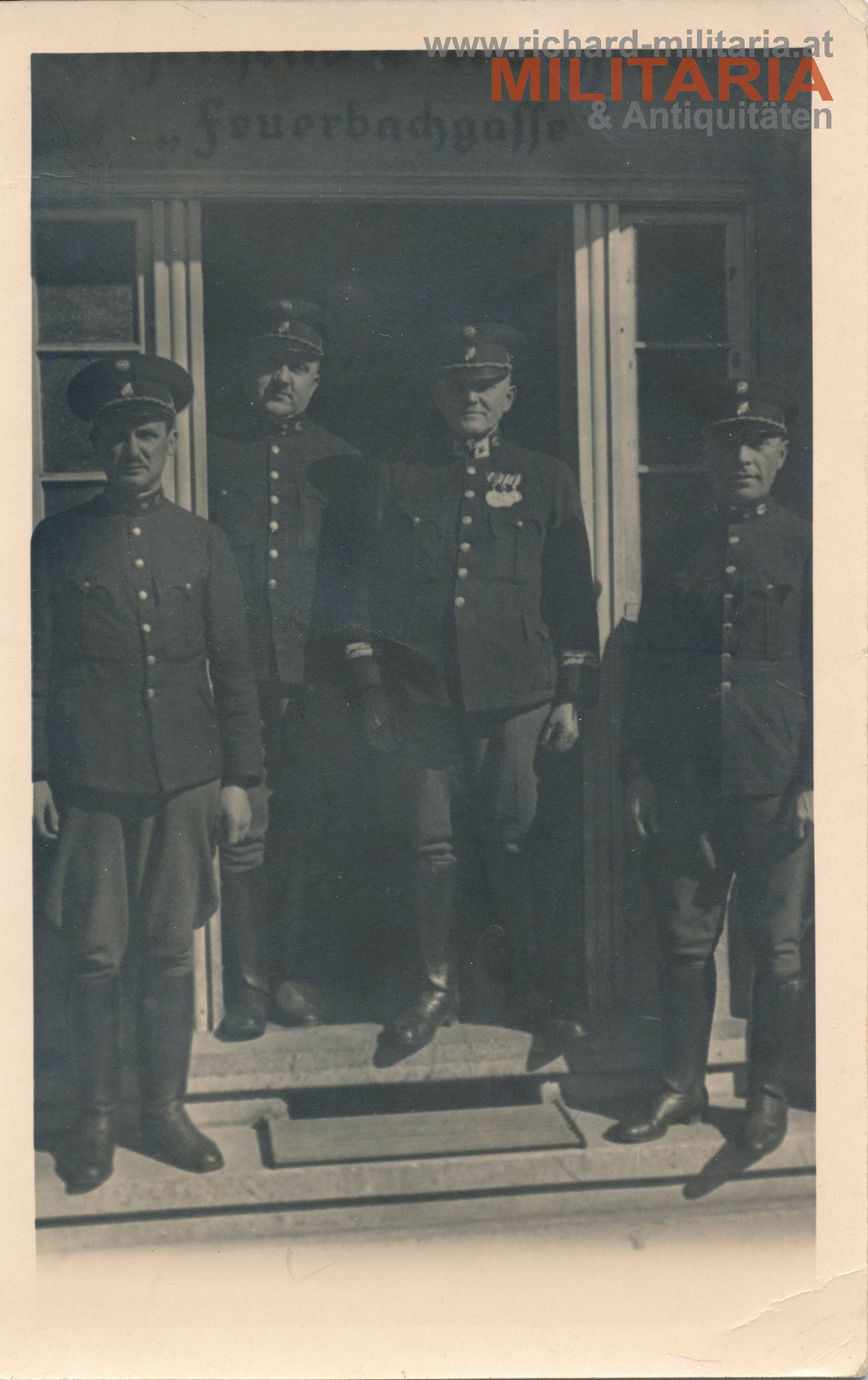 Graz Polizei Feuerbachgasse 1920/30er Jahre - 3 Fotos 