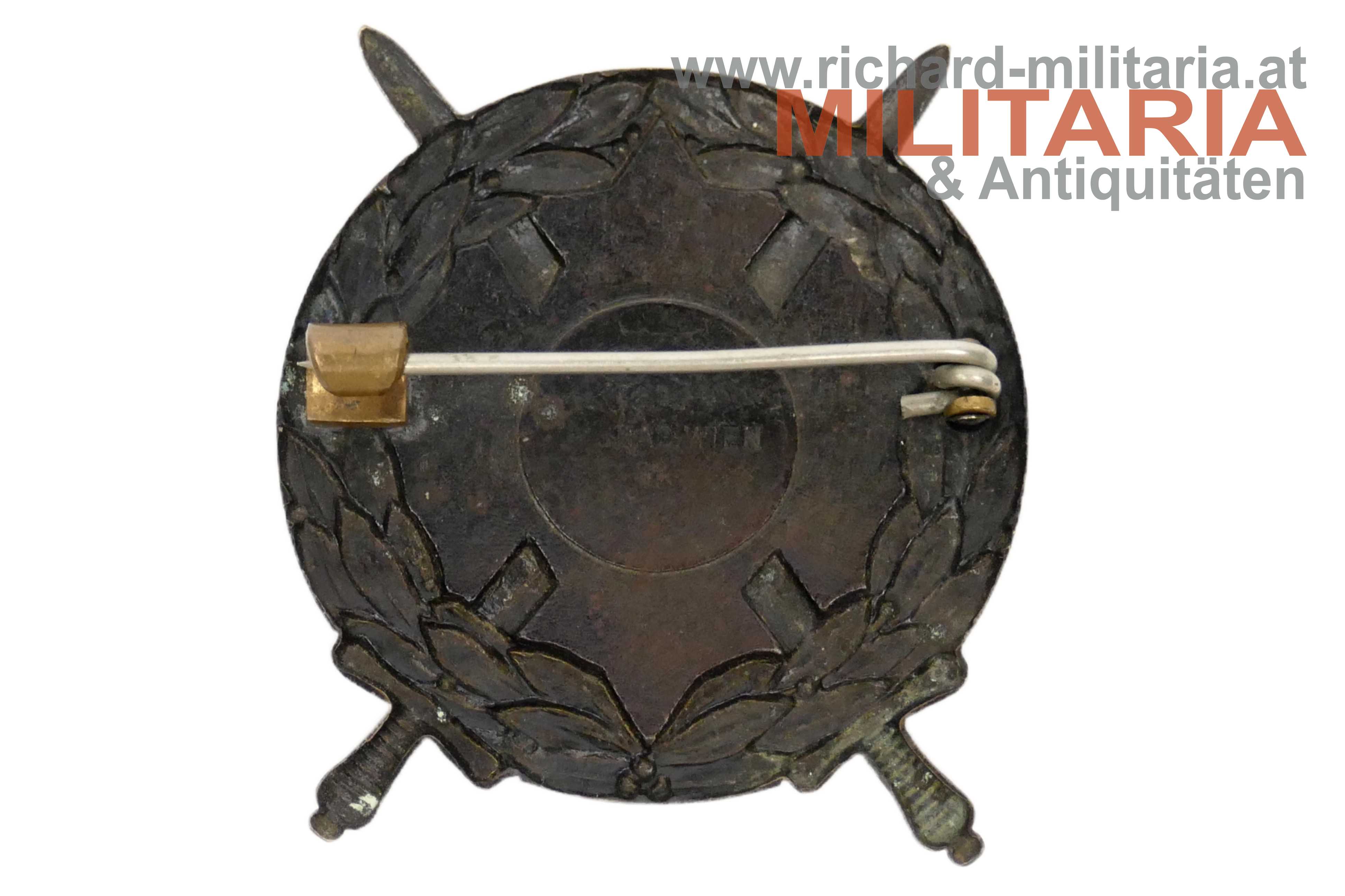 Ehrenzeichen der Ostmärkischen Sturmscharen in Bronze