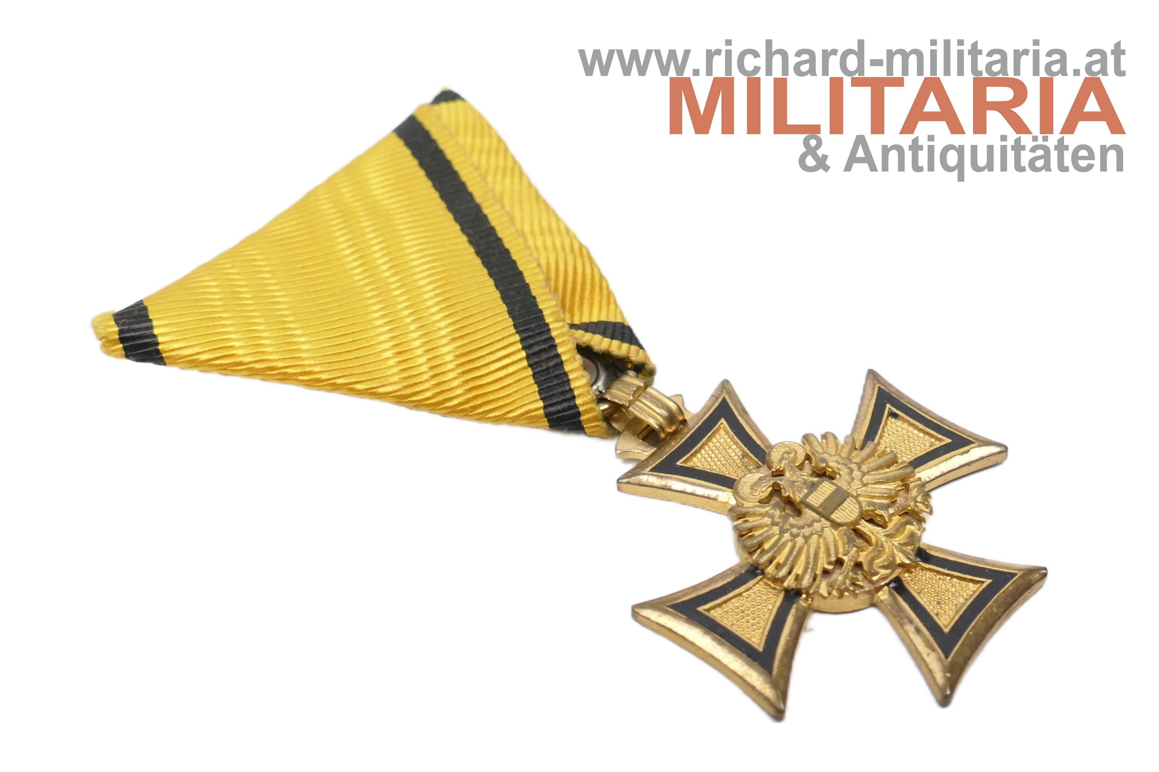 Bundesstaat - Militärdienstzeichen Offizier 1. Klasse (35 Jahre)