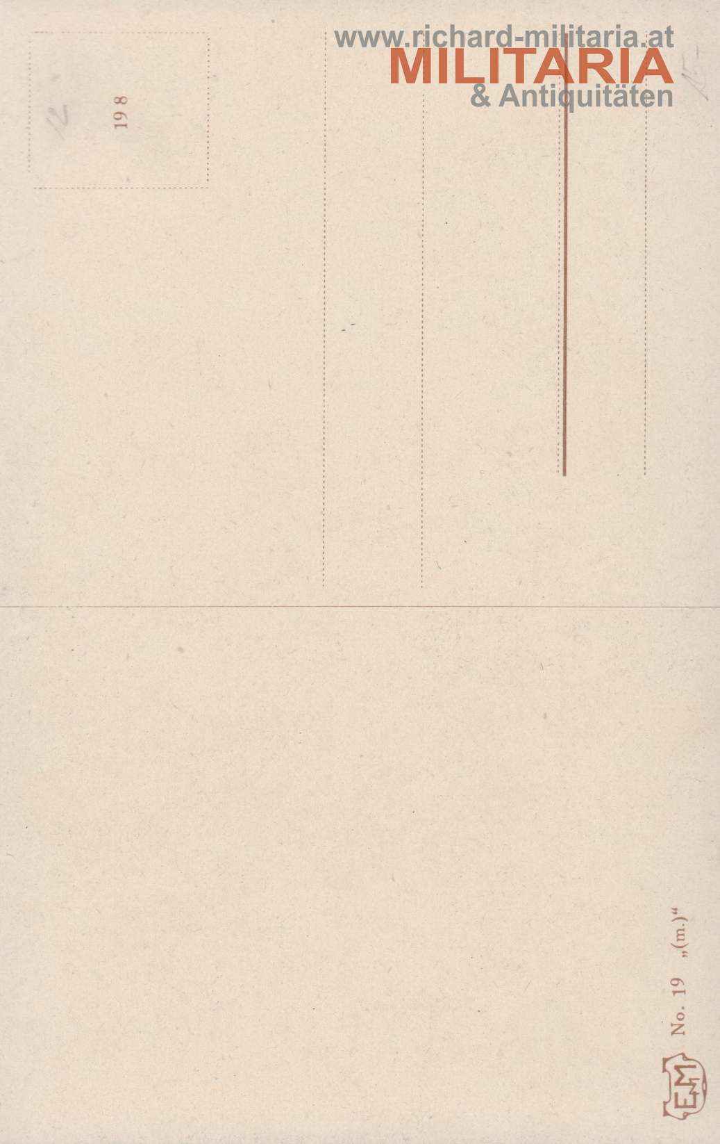 k.u.k. Postkarte - Tiroler Standschützen - Propaganda gegen Italien!