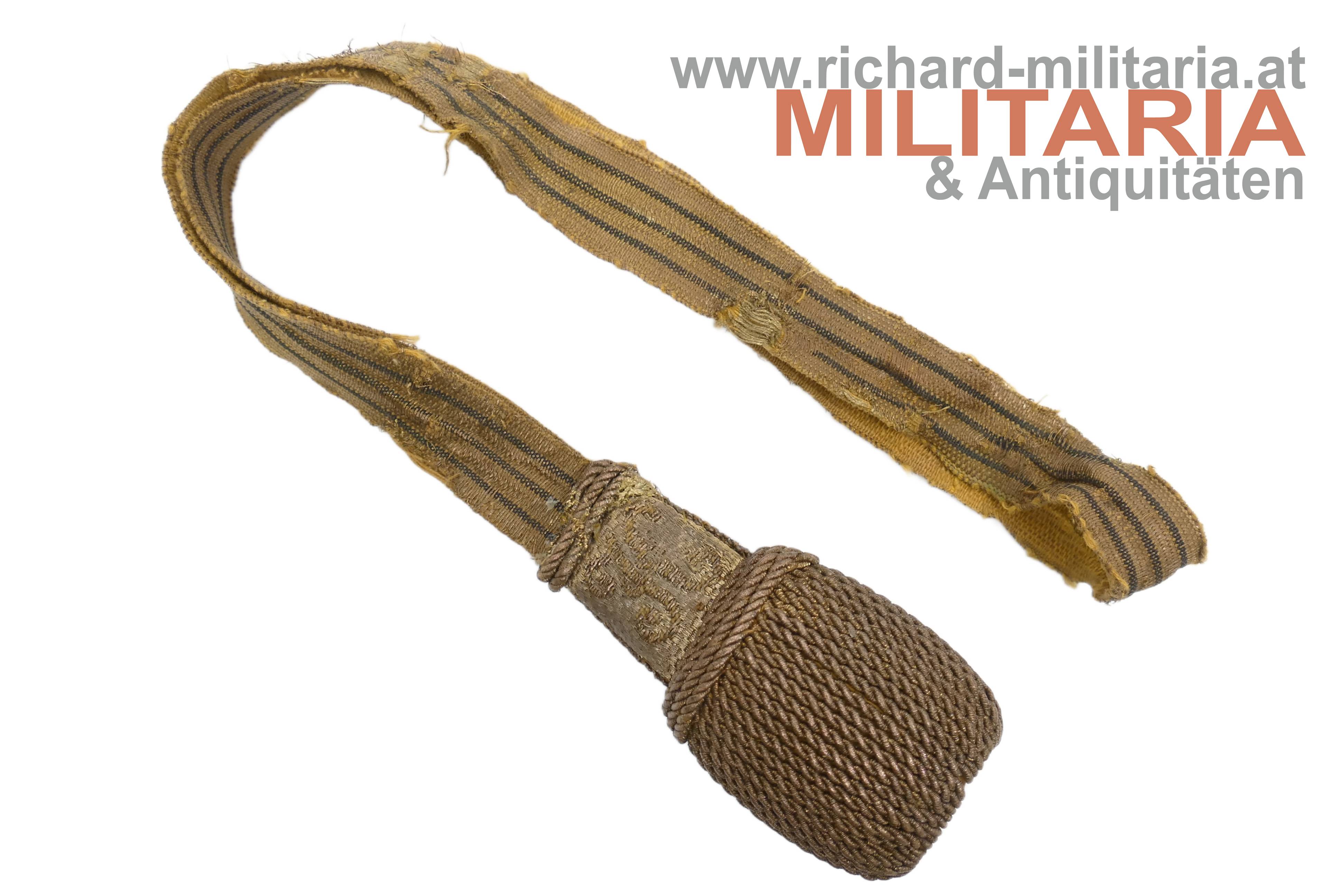 k.u.k. Bajonett-Portepee Kaiser Karl - Offizier