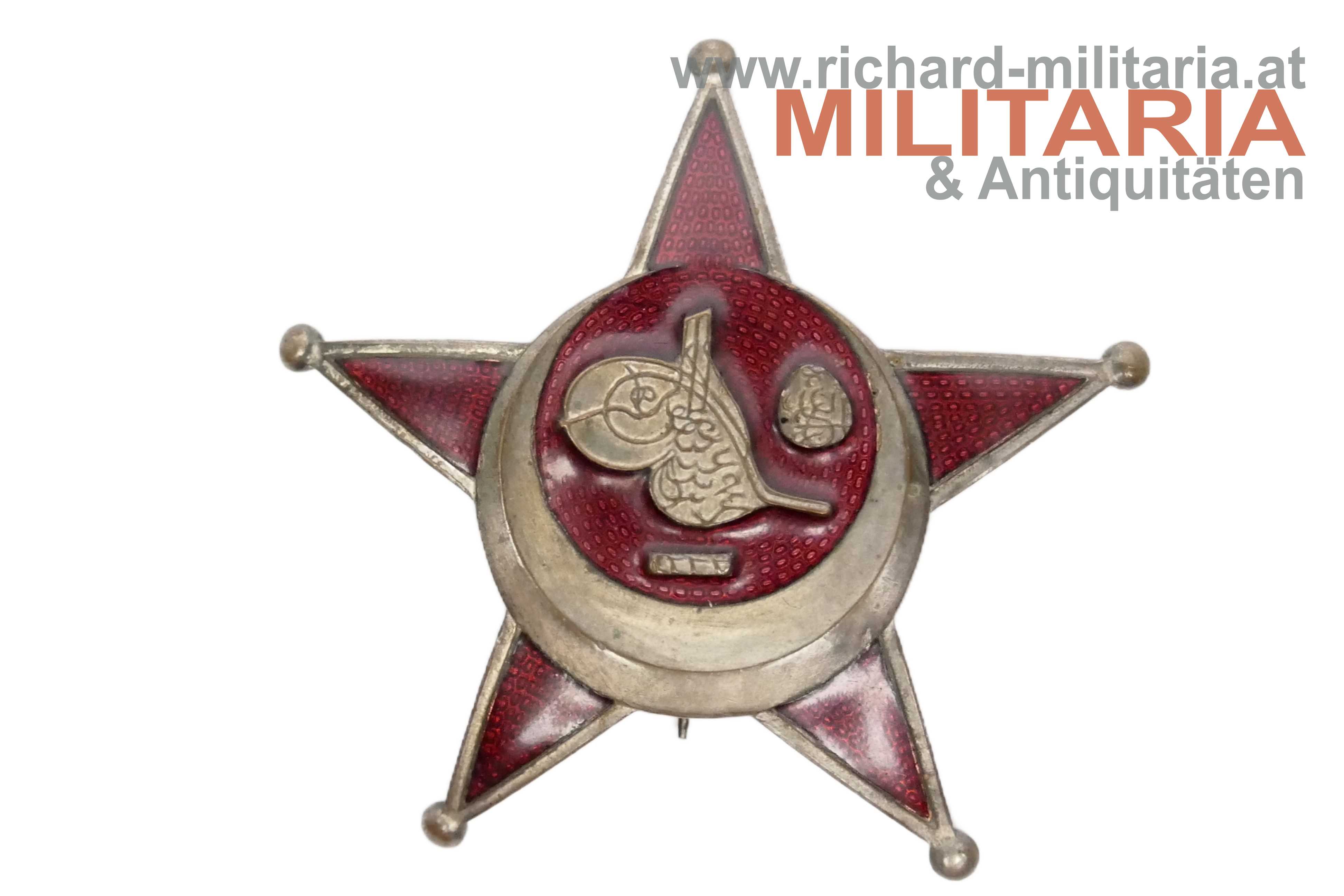 Eiserner Halbmond - "Stern von Gallipoli" mit Etui - TÜRKISCHE FERTIGUNG