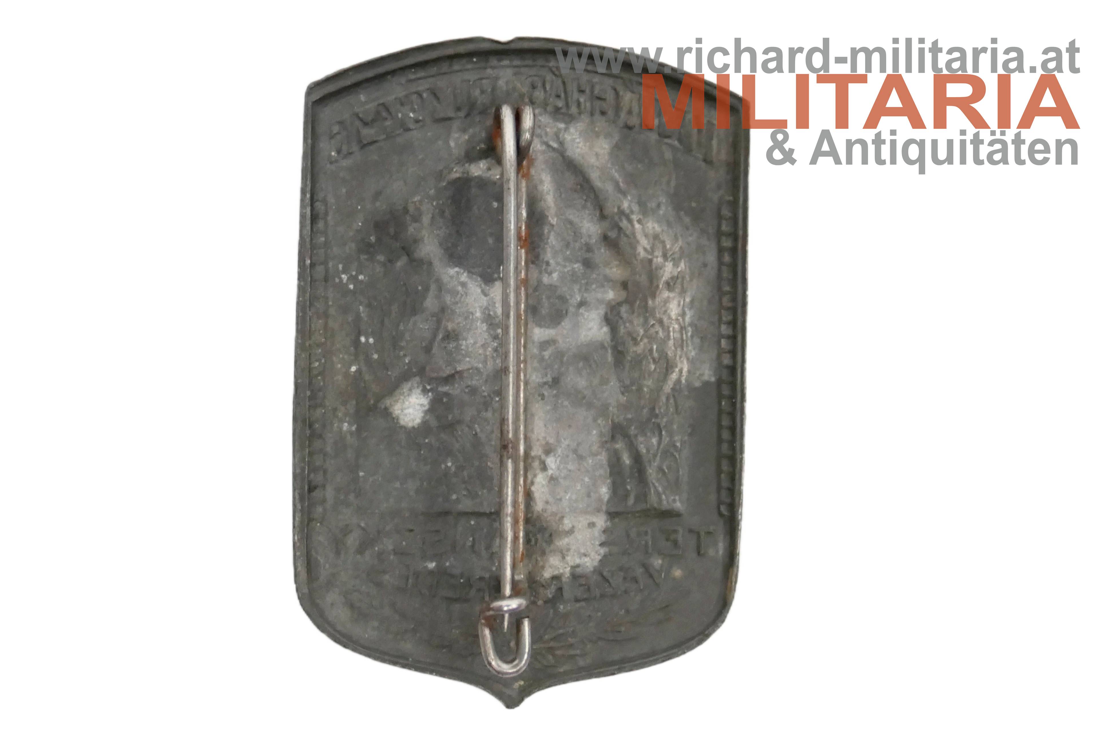 k.u.k. Kappenabzeichen - Terszytánszky Vezérezredes