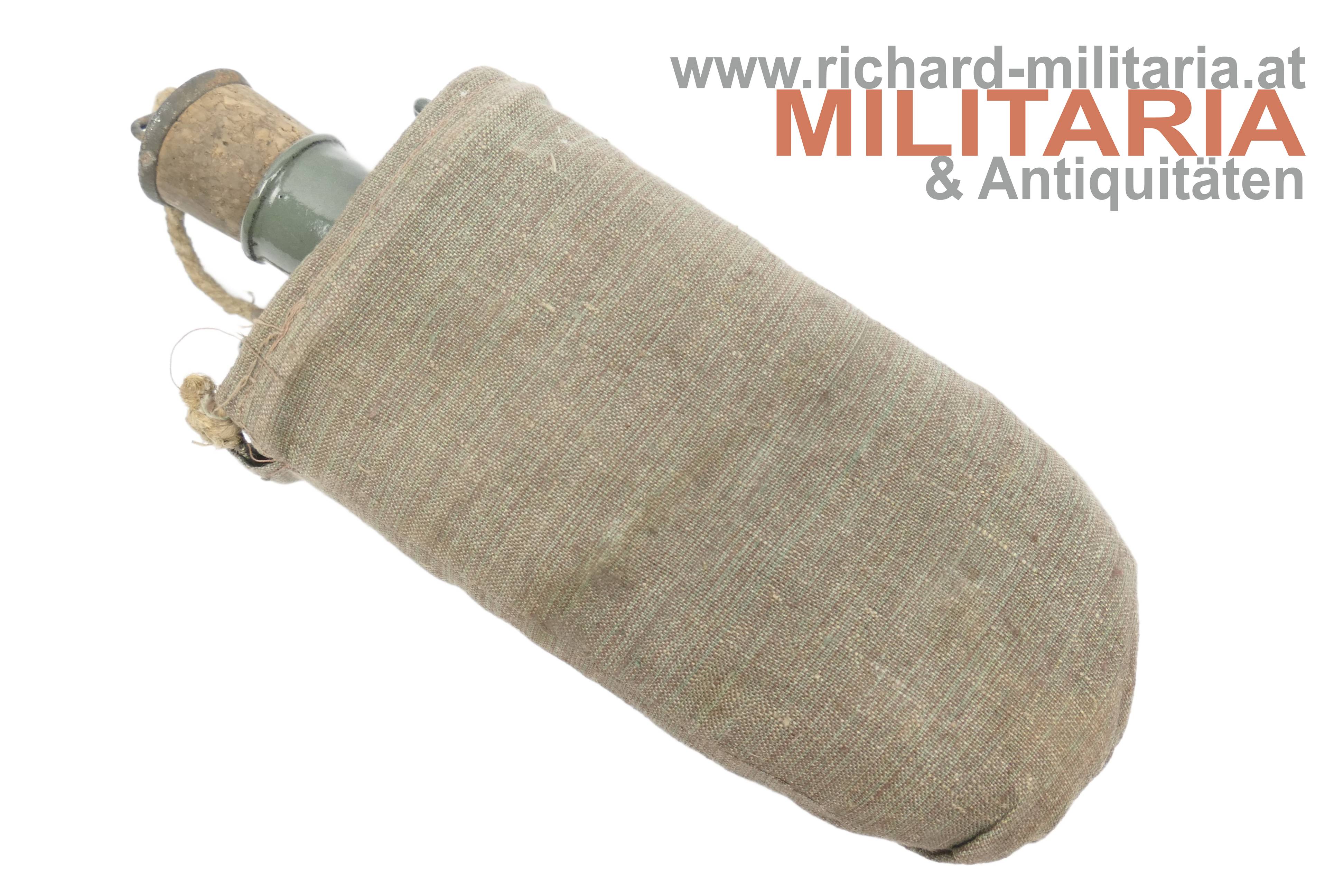 k.u.k. Feldflasche mit Sack