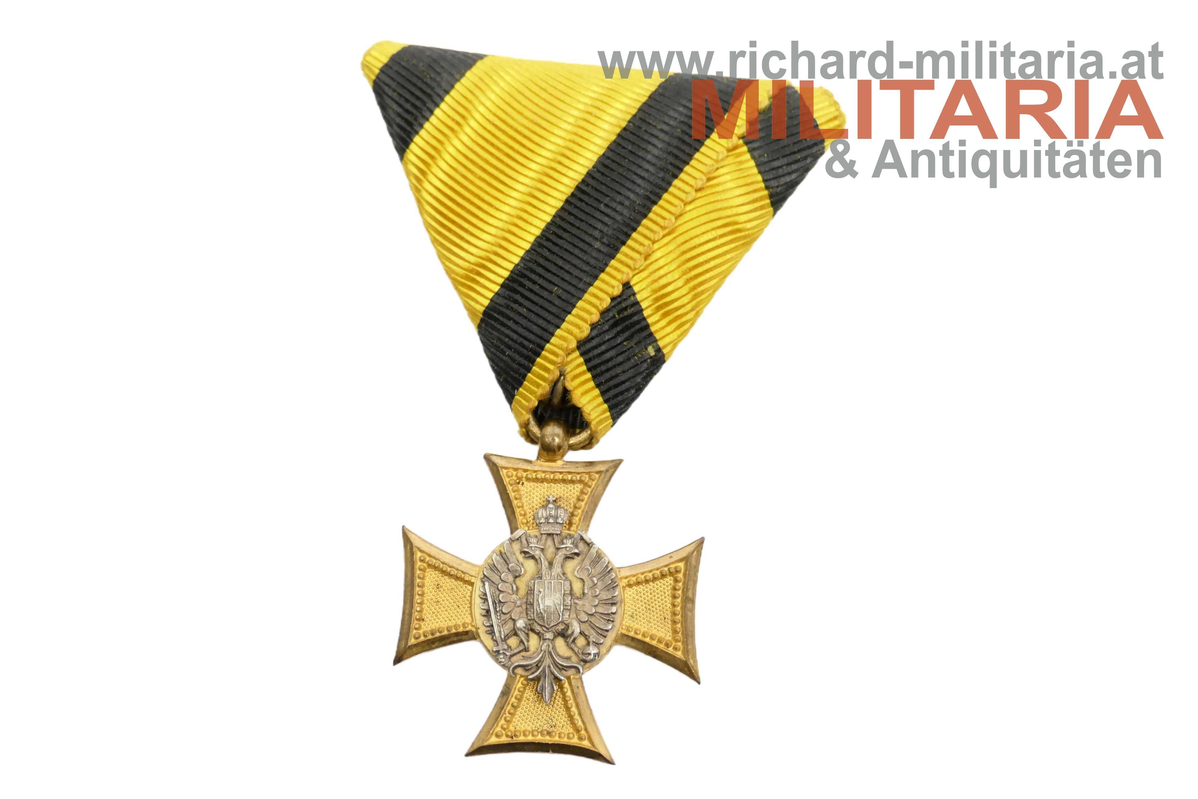 k.u.k. Militärdienstzeichen 3. Klasse für Offiziere 