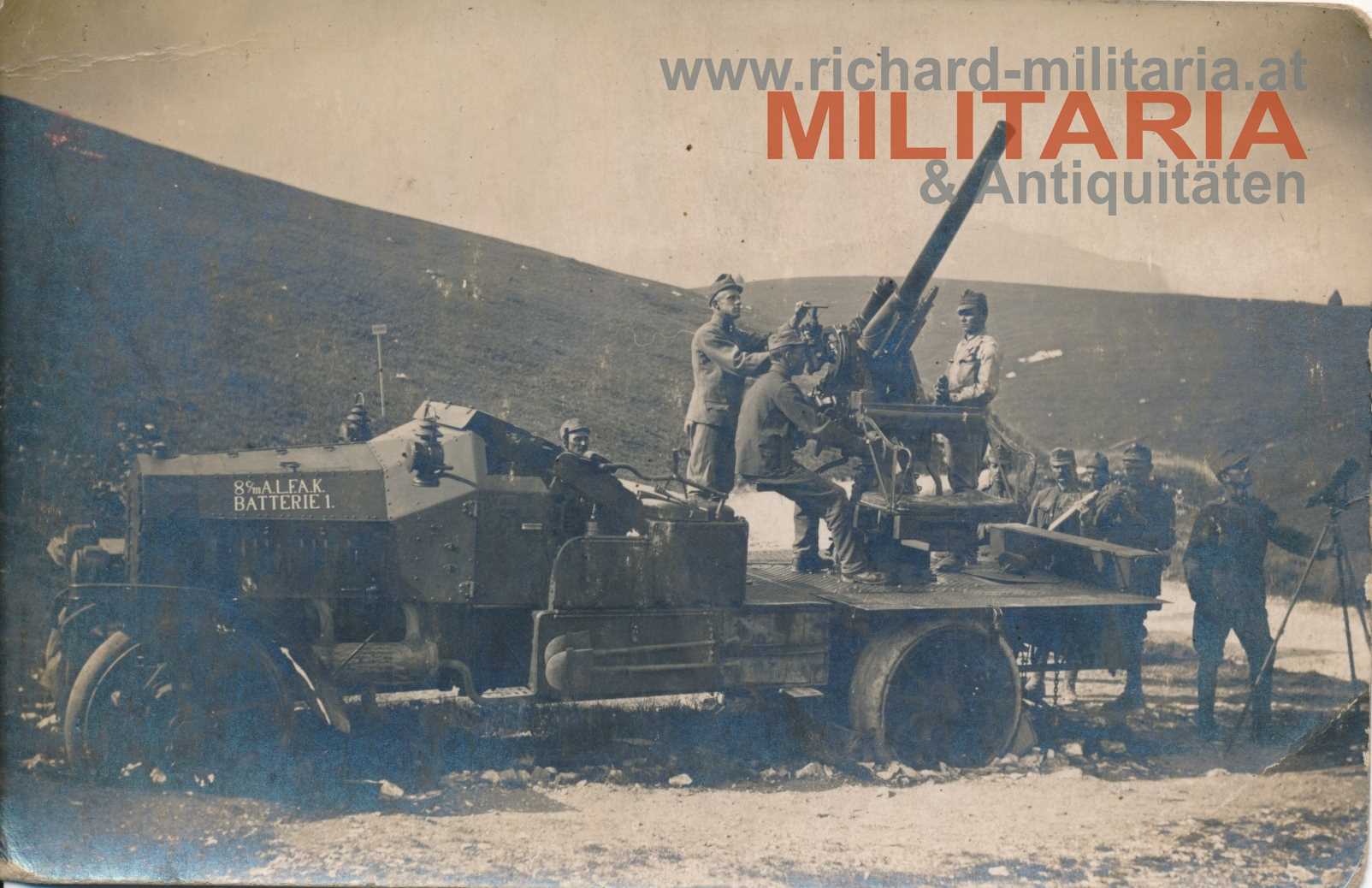 k.u.k. 8cm A.L.F.A.K. Batterie 1 - Luftabwehr Kraftwagen 