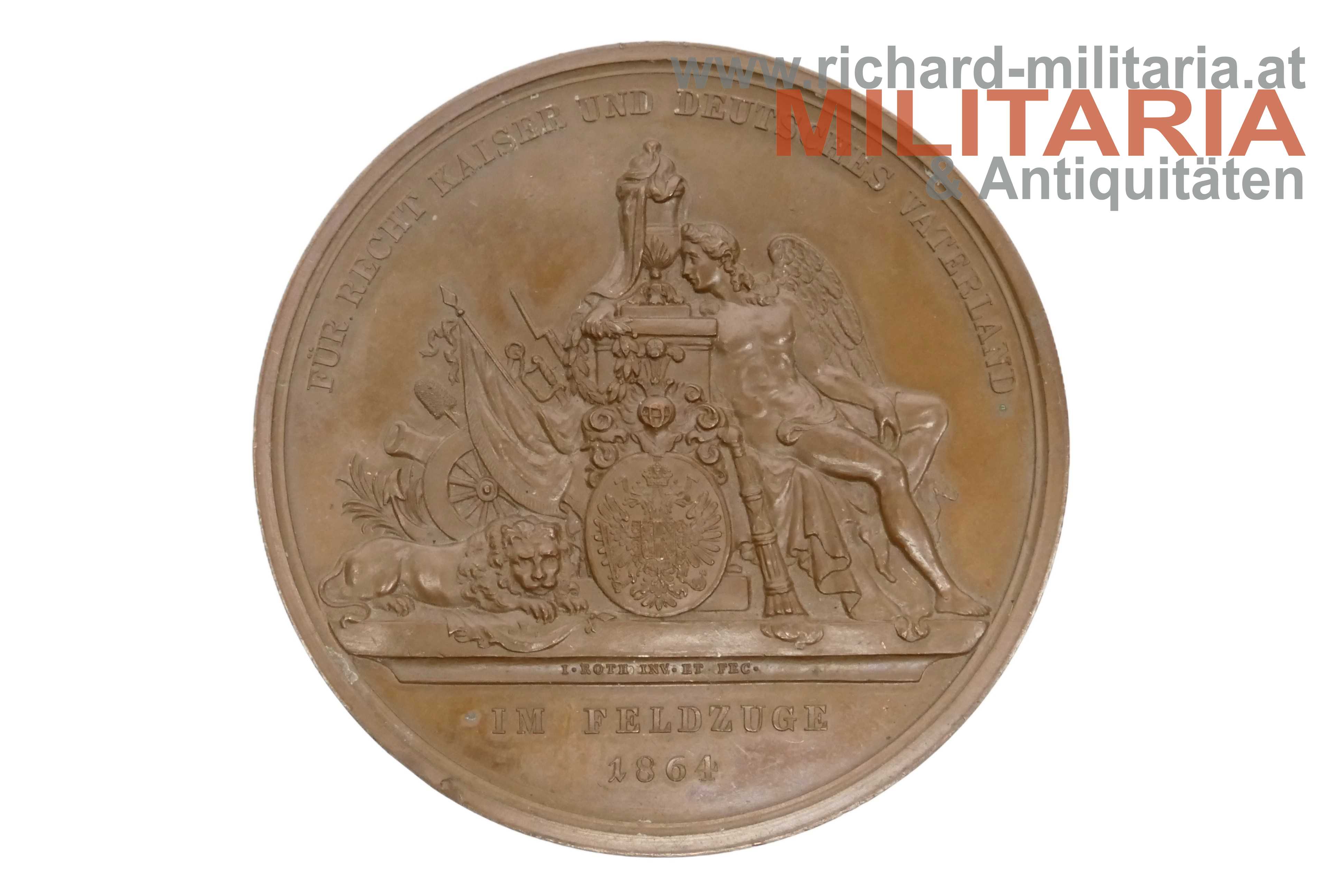 Gedenkmedaille den Gefallenen des Feldzuges gegen Dänemark 1864