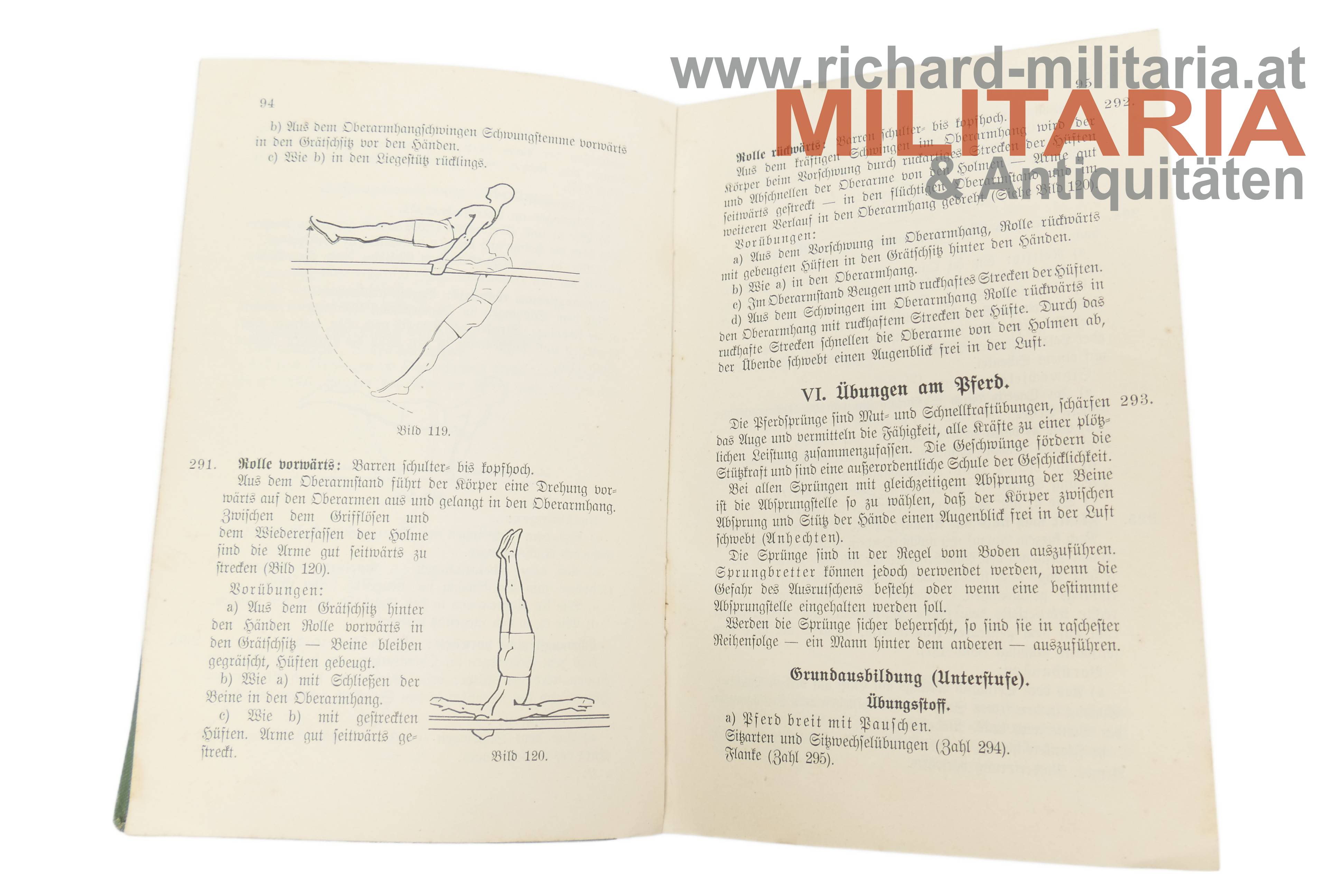 Vorschrift für die Körperausbildung - 1936