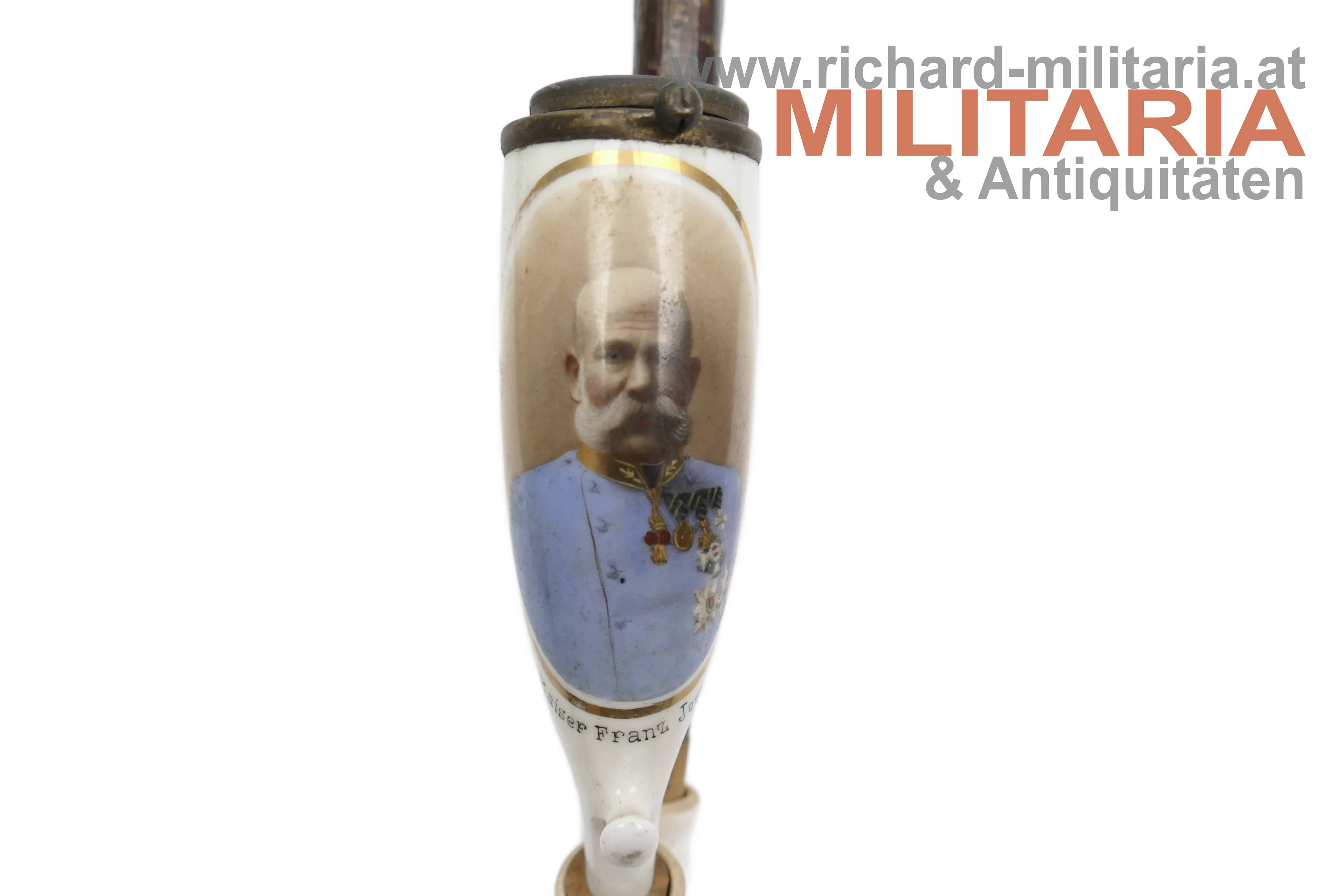 k.u.k. patriotische Pfeife - Kaiser Franz Joseph