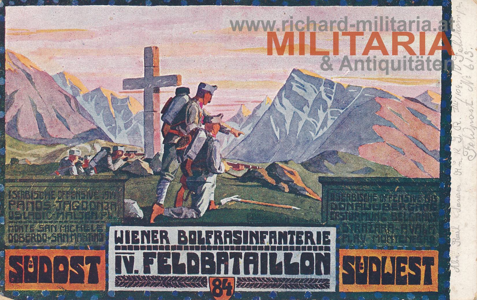 k.u.k. PK - Wiener Bolfrasinfanterie IV. Feldbataillon 84