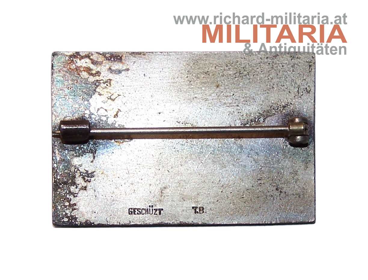 k.u.k. patriotisches Spottabzeichen - Liebesgaben - Für Vetter Georg